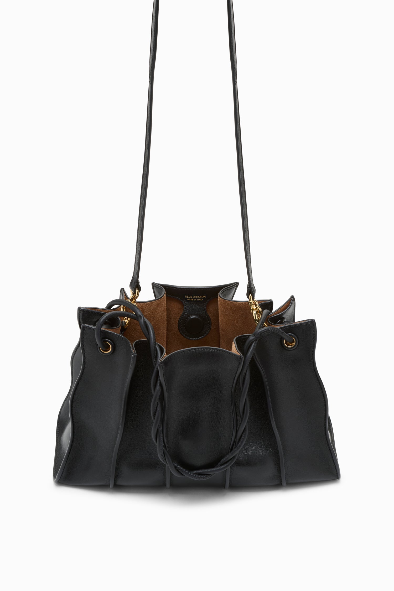 Ulla Johnson Adria Small Shoulder Bag - Noir