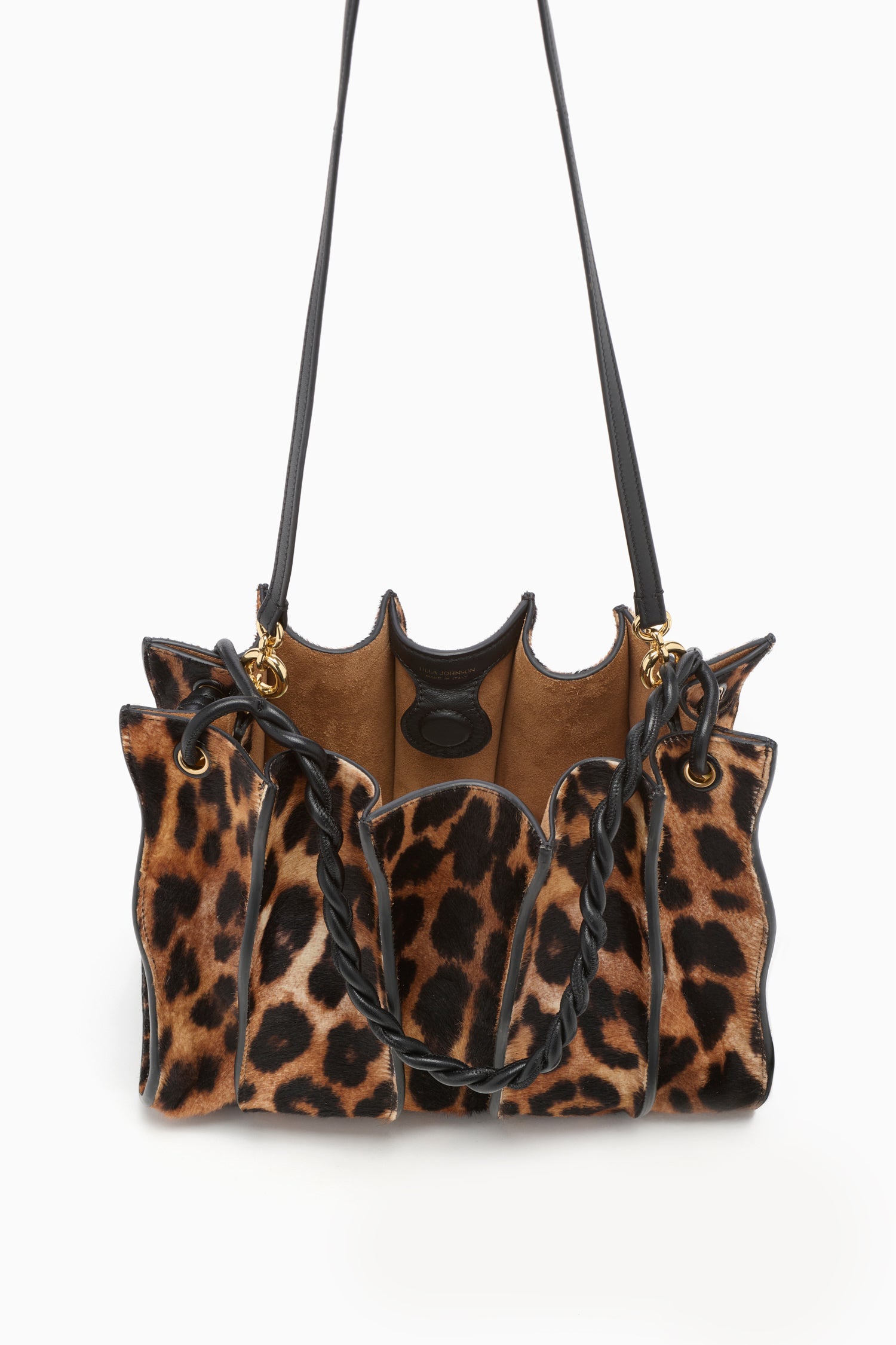 Ulla Johnson Adria Small Shoulder Bag - Leopard