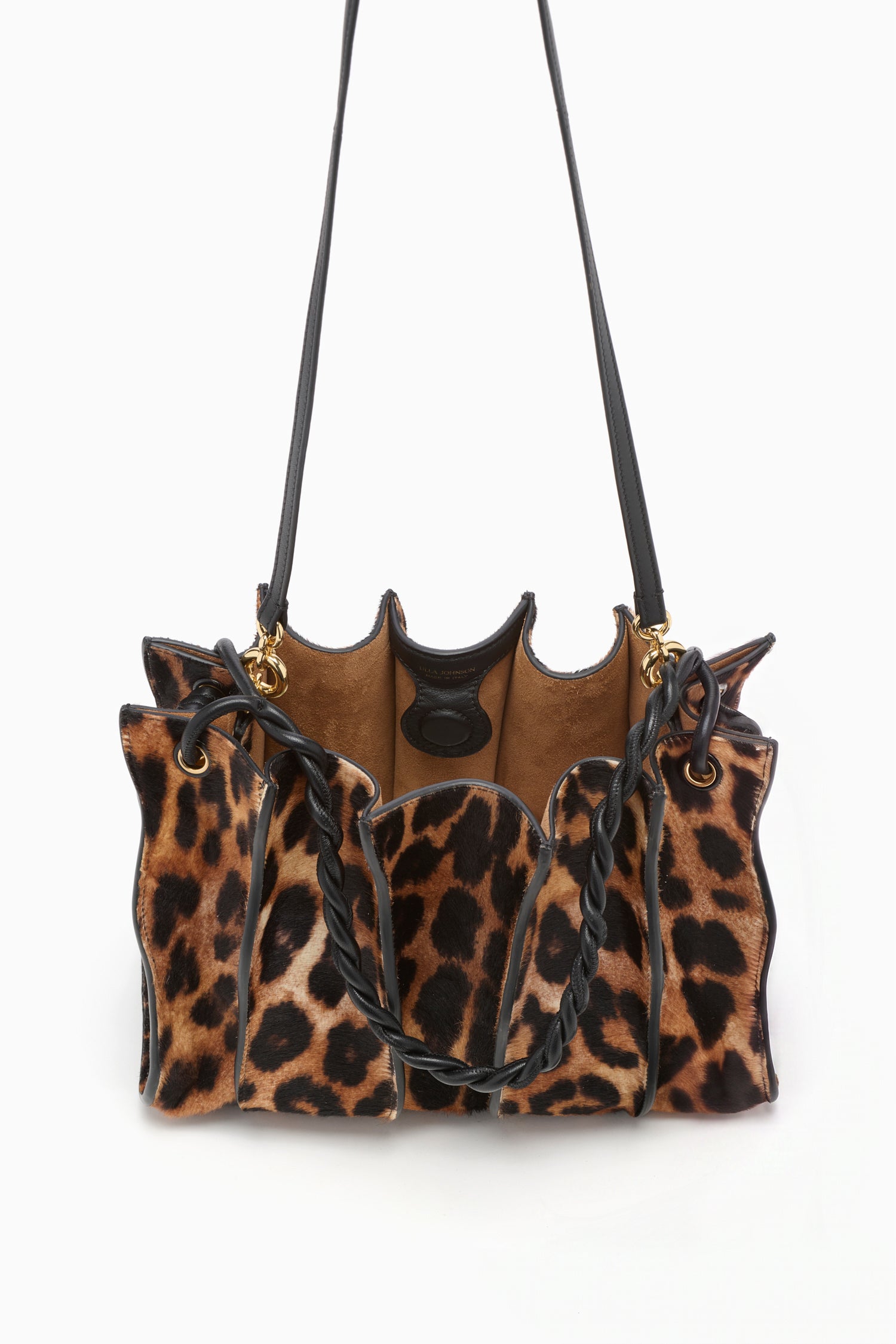 Ulla Johnson Adria Small Shoulder Bag - Leopard