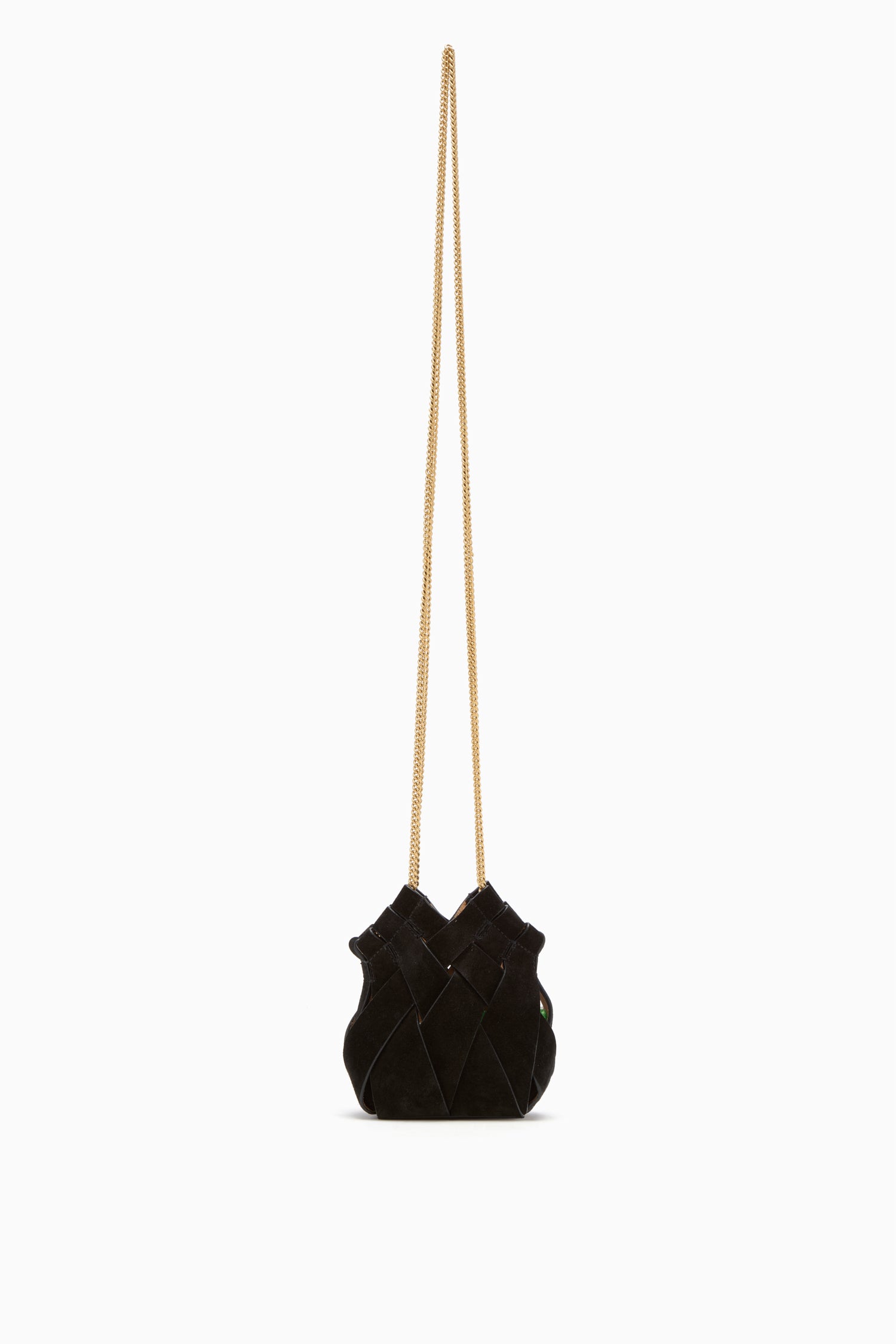 Ulla Johnson Charlotte Mini Crossbody with Chain - Noir