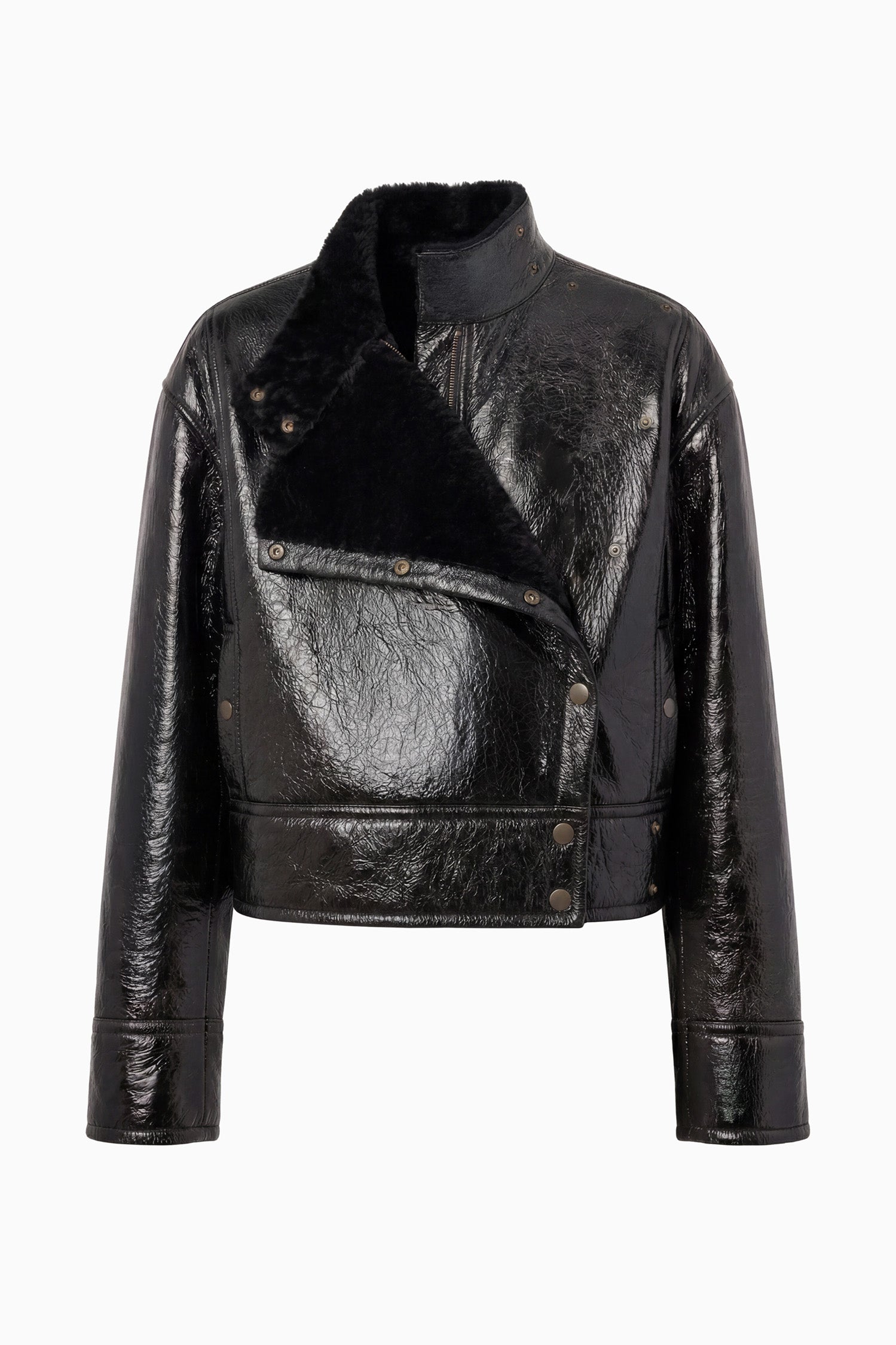 Ulla Johnson Honora Leather Jacket - Noir