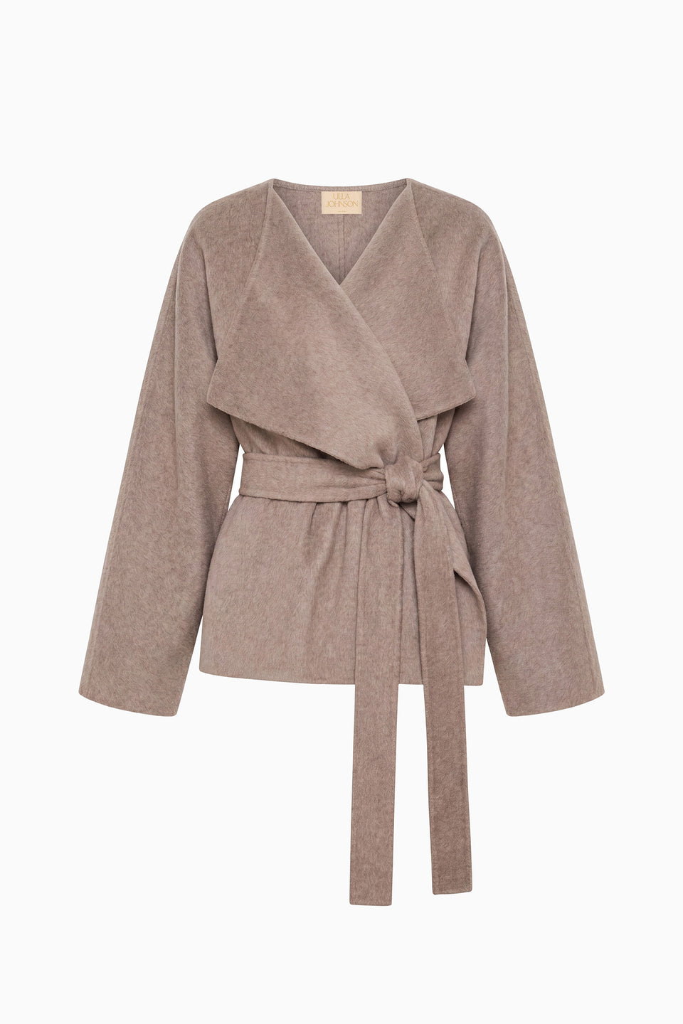 Sasha Wool Coat - Dove Melange