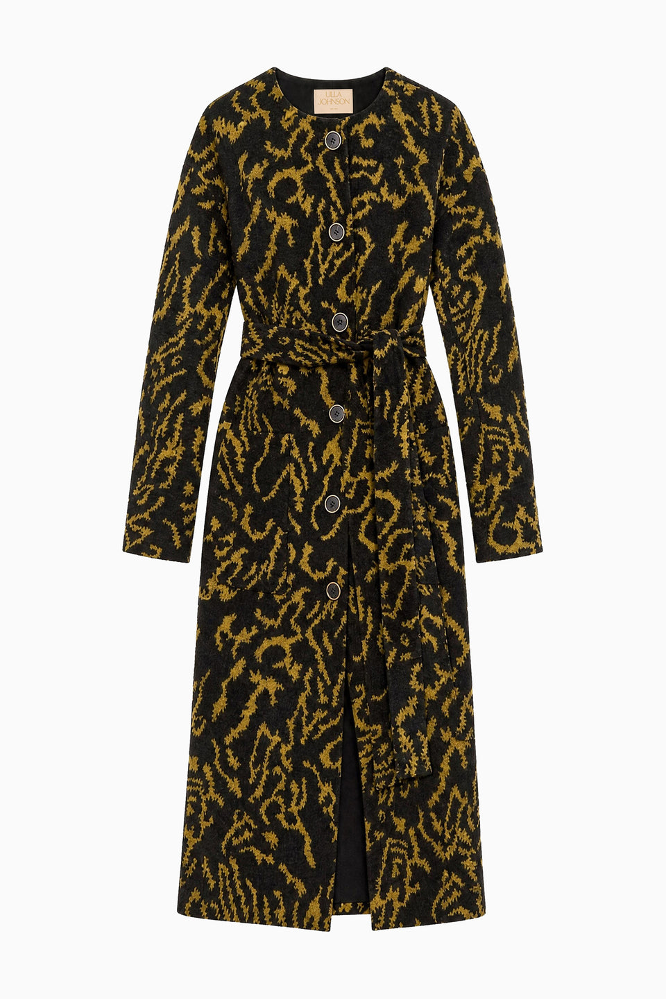 Fernanda Wool Coat - Amber