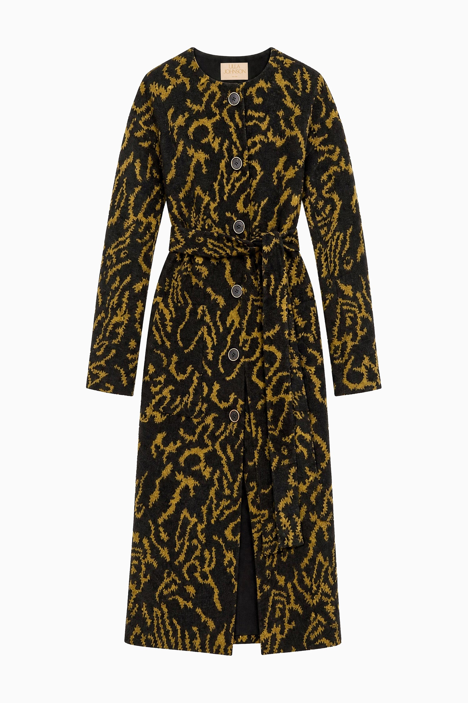 Ulla Johnson Fernanda Wool Coat - Amber