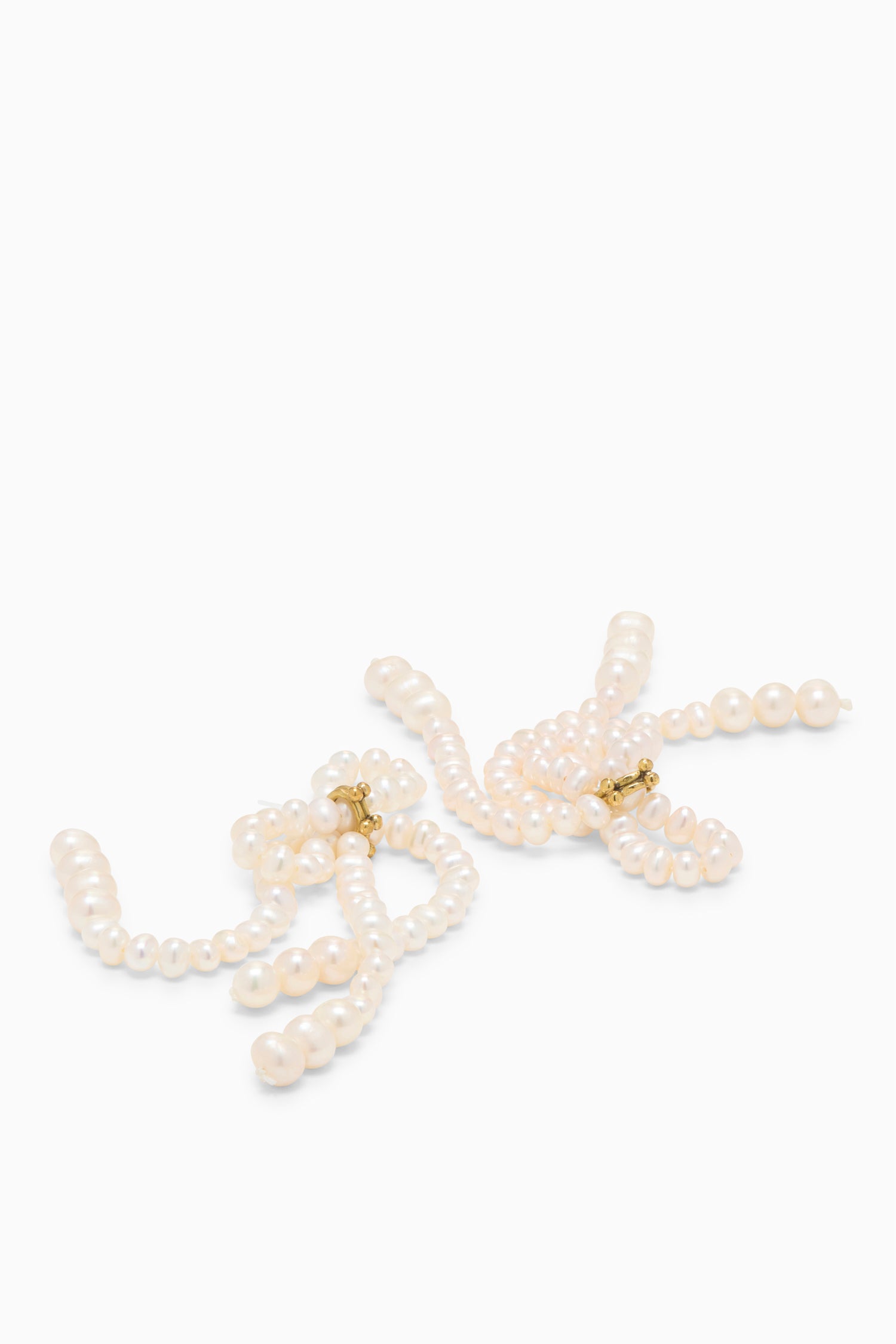 Ulla Johnson Pearl Bow Earring - Pearl