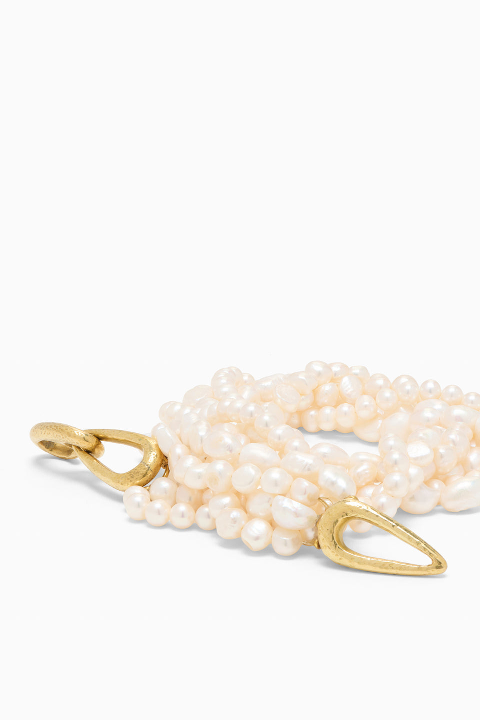 Pearl Multistrand Choker - Pearl