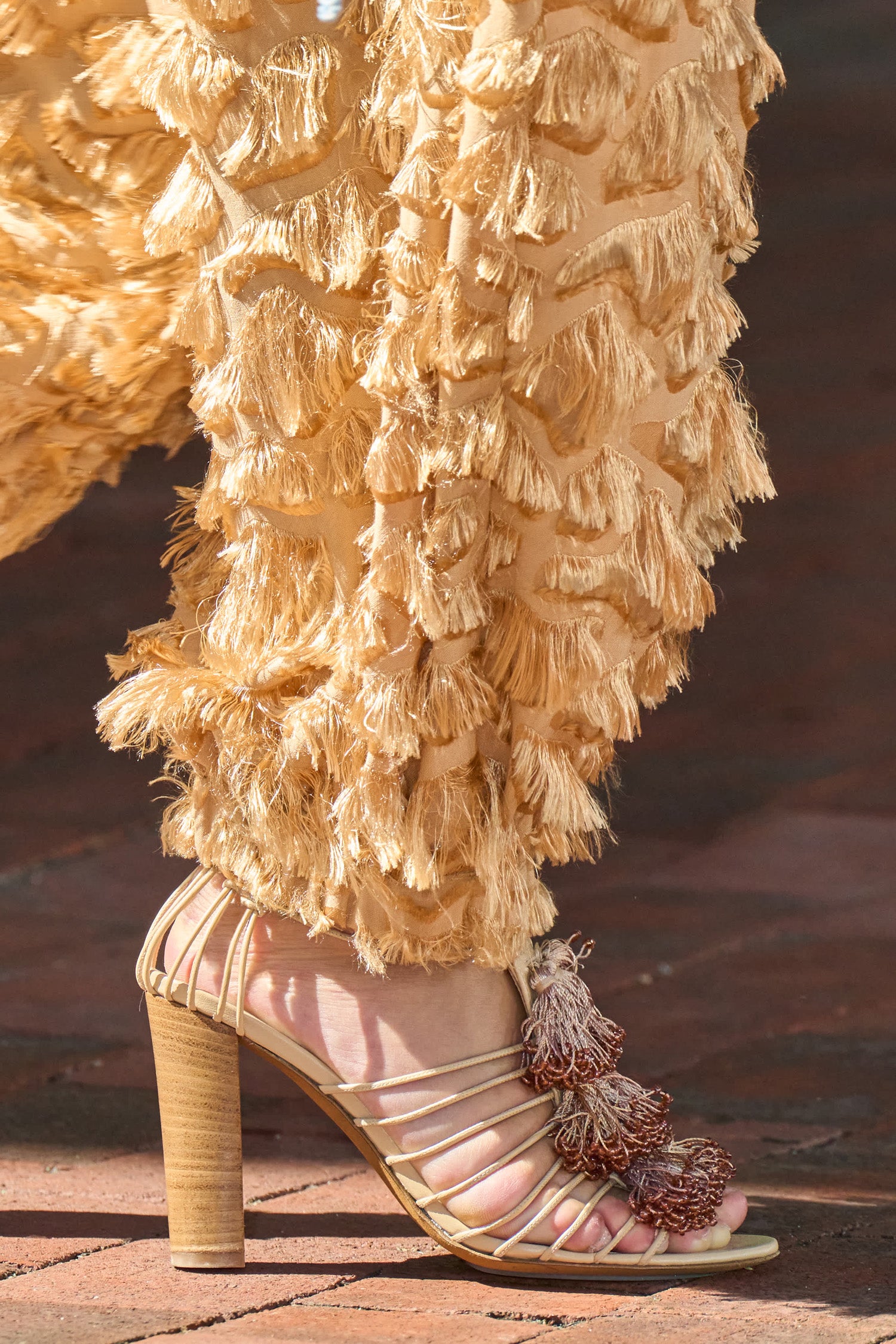 Ulla Johnson ⁣⁢Elvira Getailleerde Broek - Zand⁤⁣
