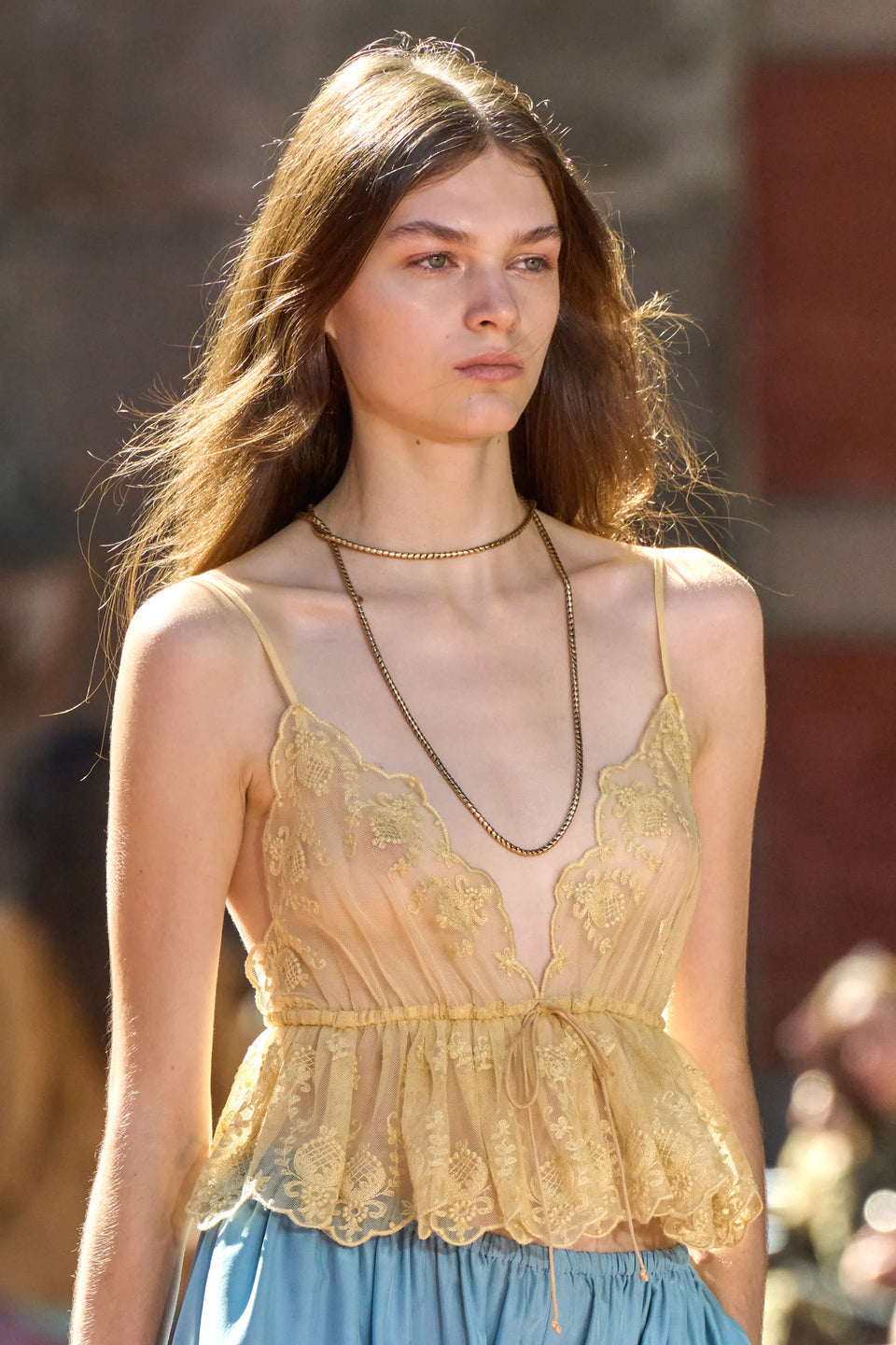 ⁣⁢Elora Haut court - Golden Blush⁤⁣