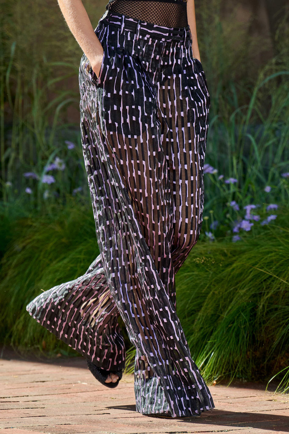 ⁣⁢Stone Pantalon à jambe large - Hollyhock⁤⁣