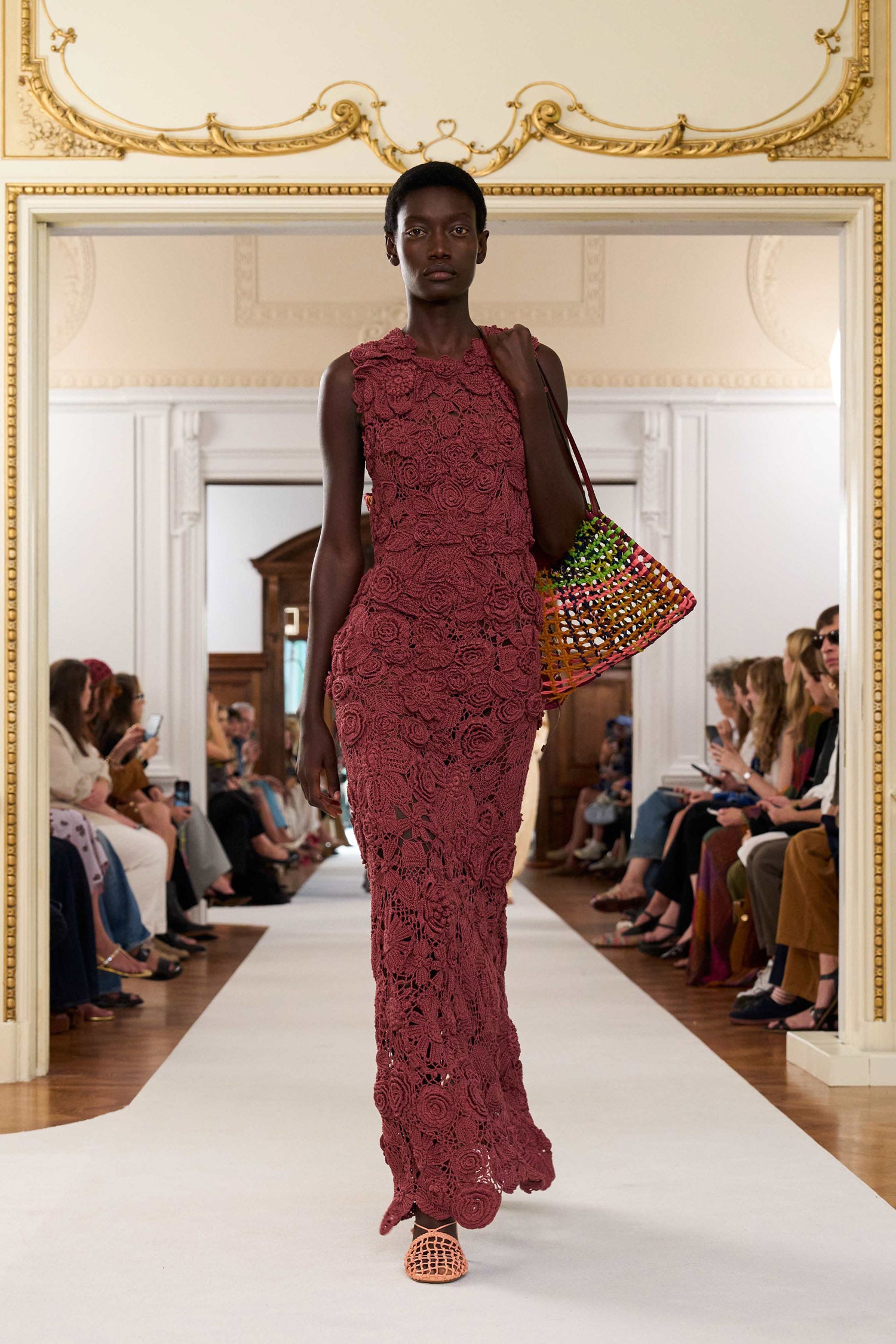 Ulla Johnson Anita Hand Crochet Dress - Agate