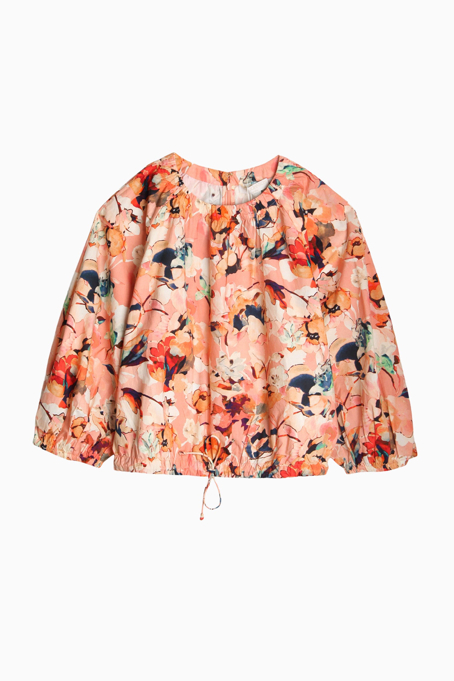Lucie Bubble Sleeve Top - Camellia - Ulla Johnson