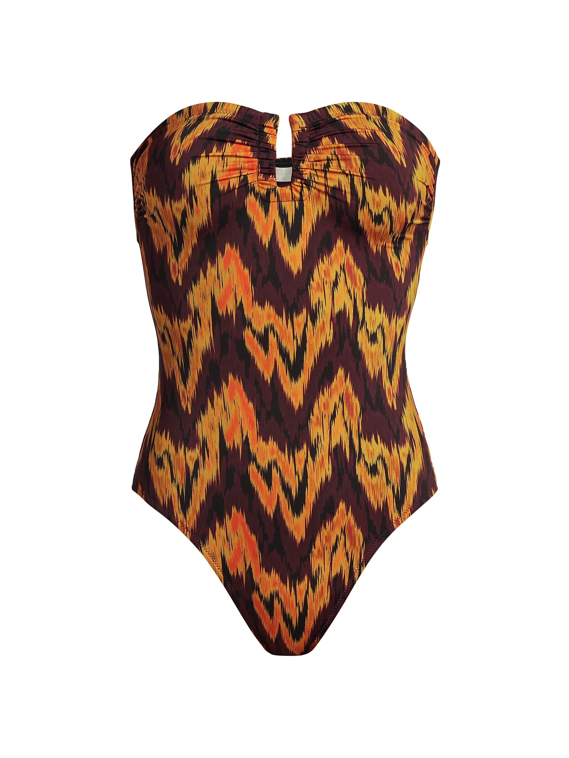 Monterey Strapless Maillot - Terra