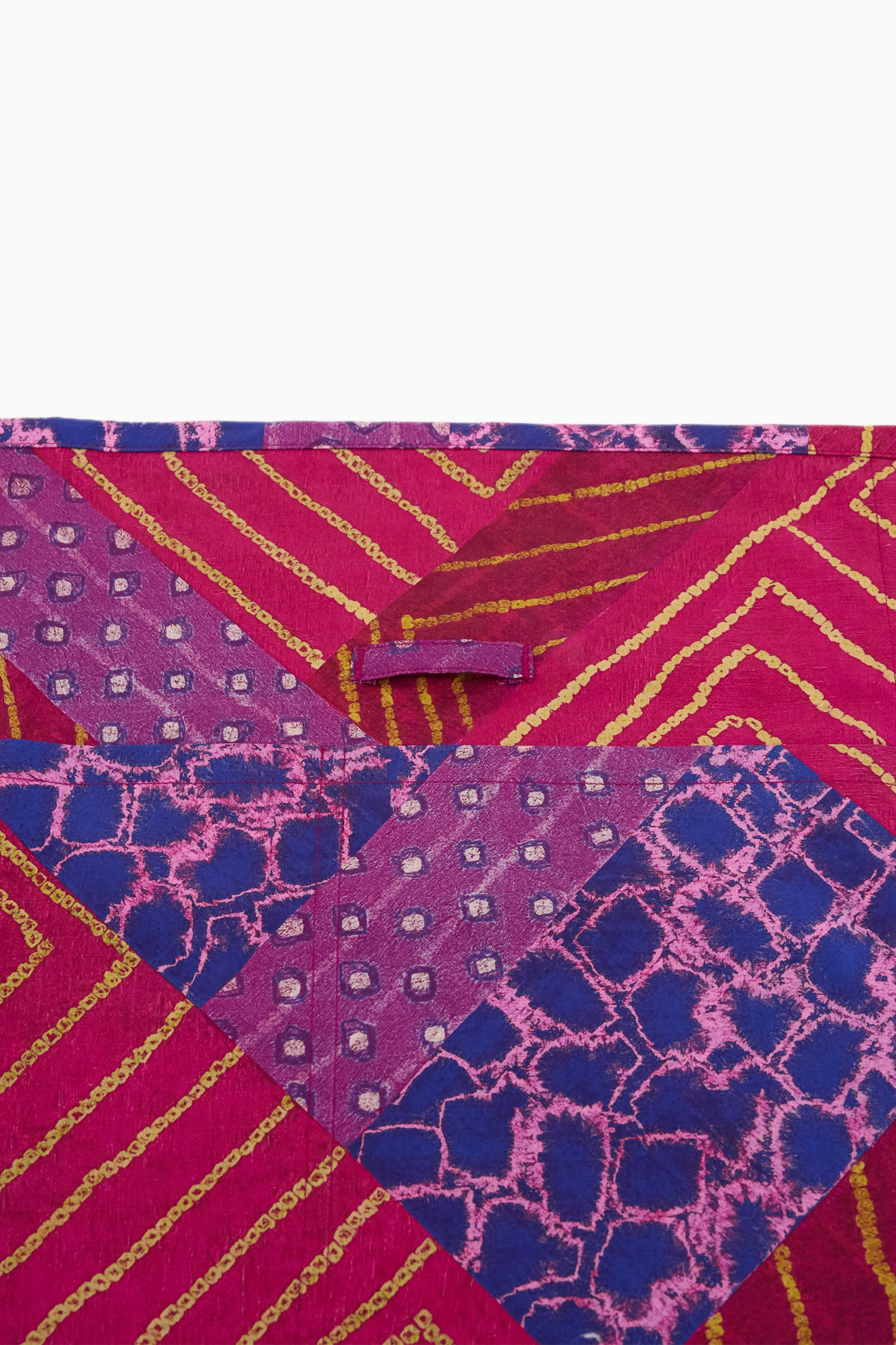 Garden Apron - Hibiscus Shibori