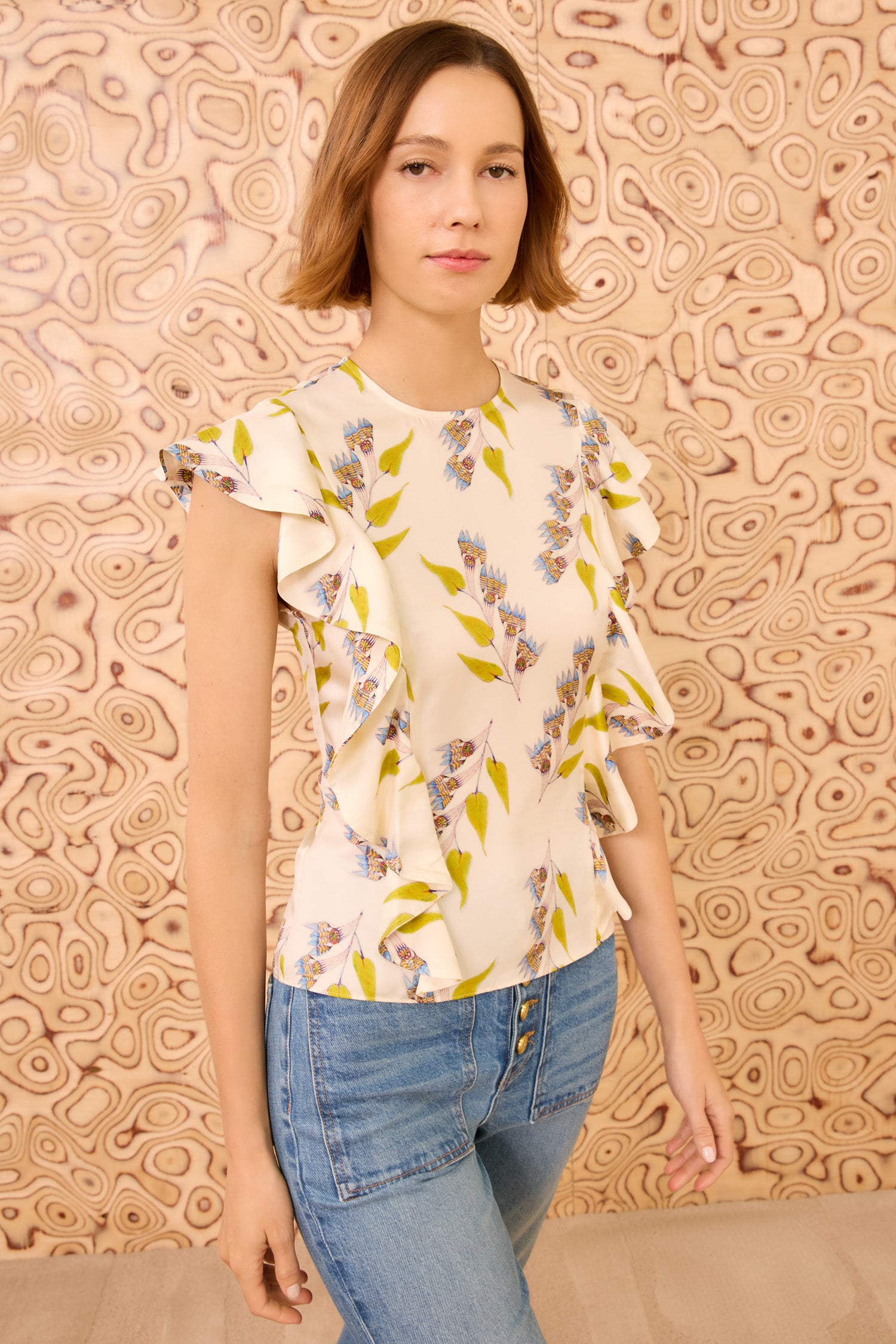 Ulla Johnson Botanical SL Top - Infinite Flower