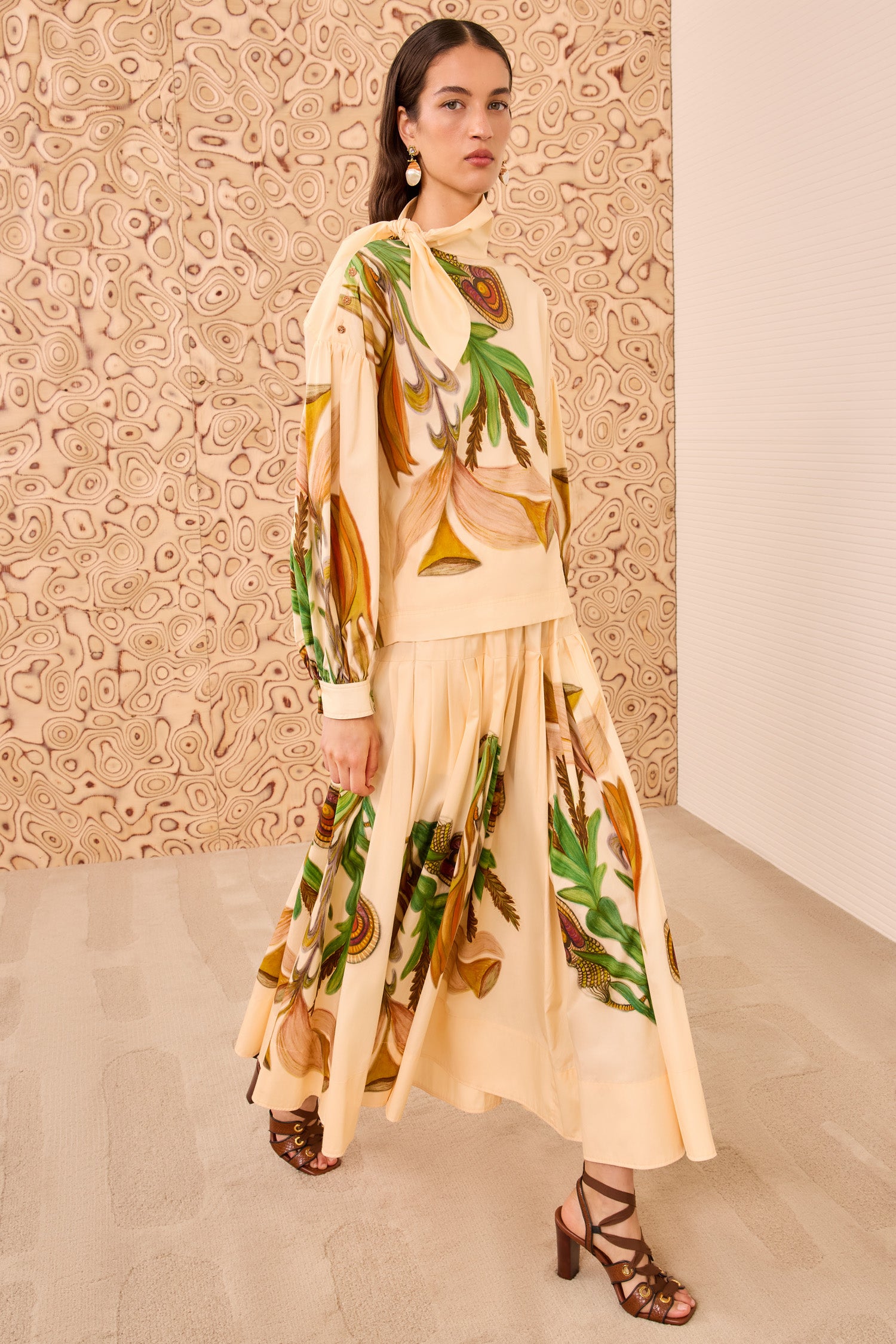 Filagree Midi Skirt - Inner Nature