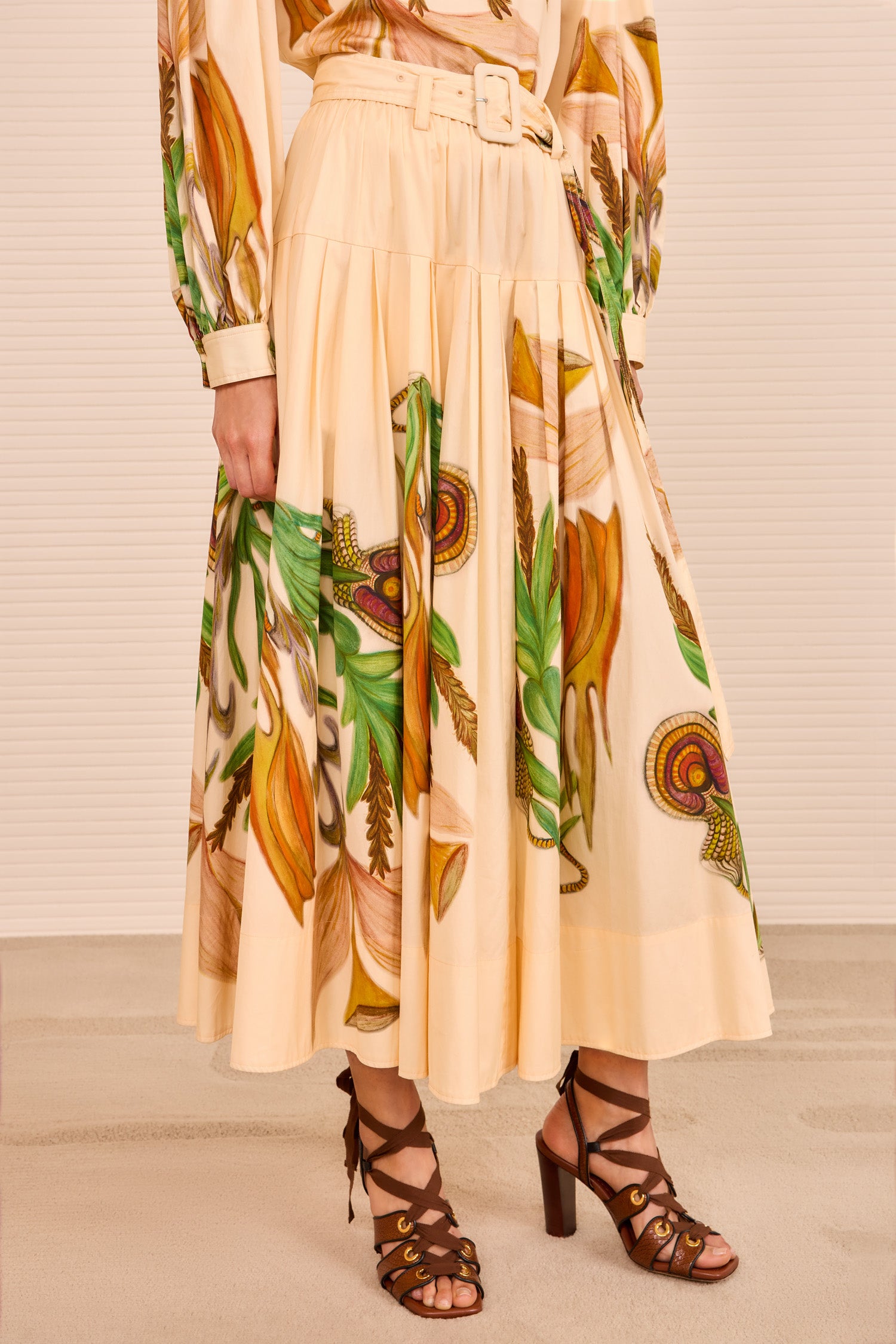 Filagree Midi Skirt - Inner Nature