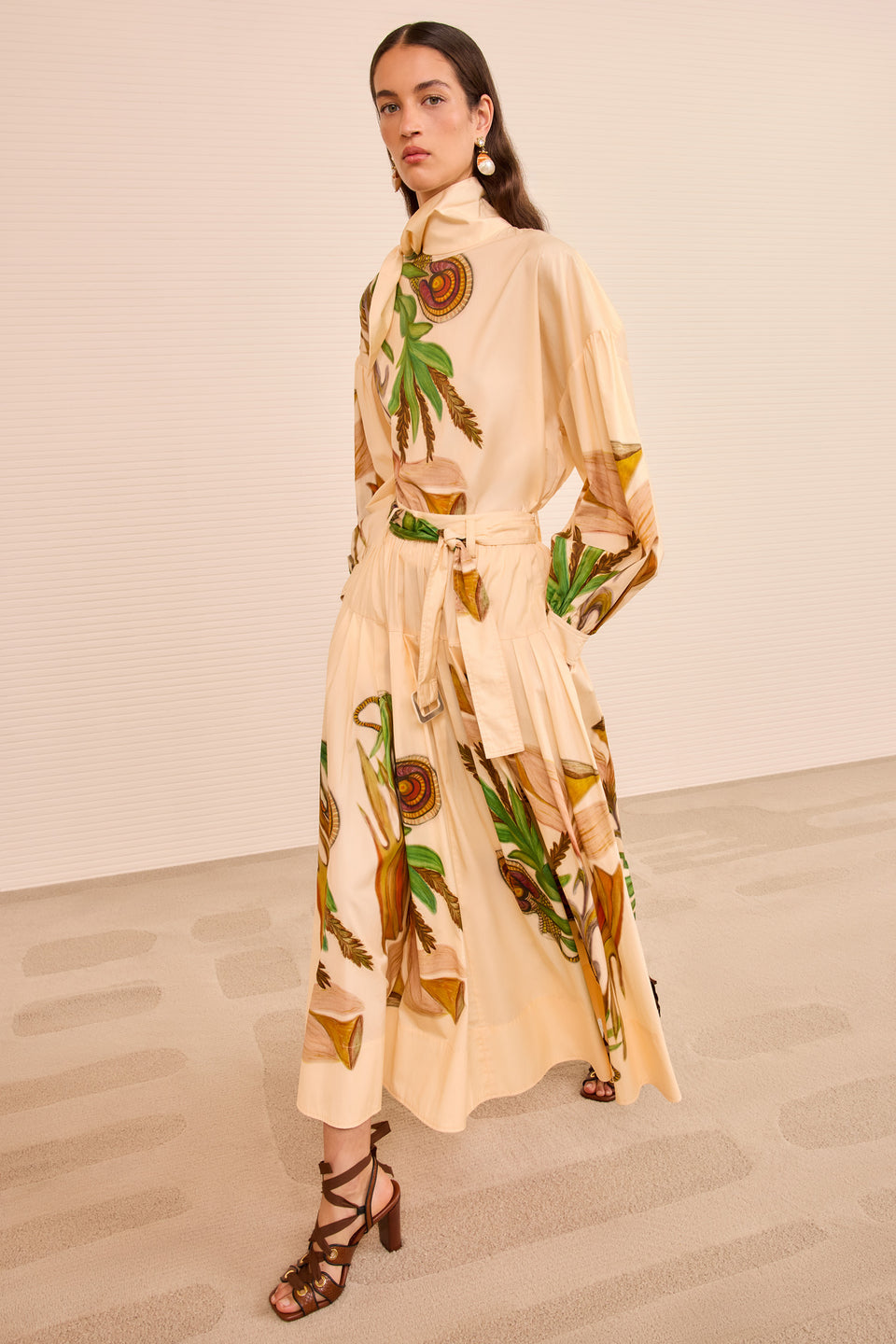 Filagree Midi Skirt - Inner Nature