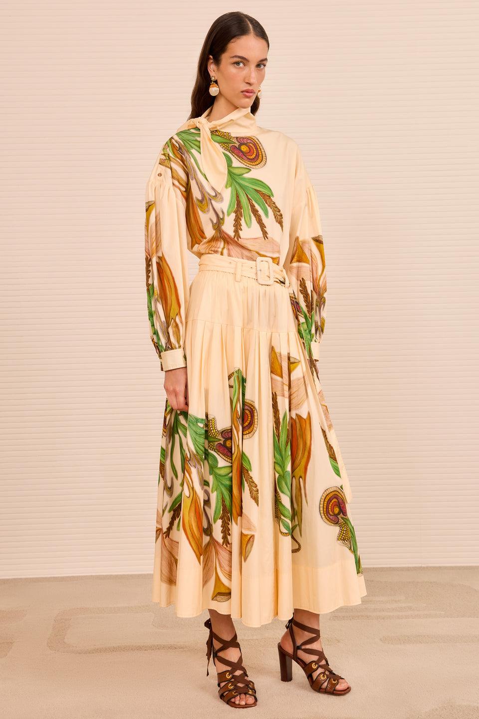 Filagree Midi Skirt - Inner Nature