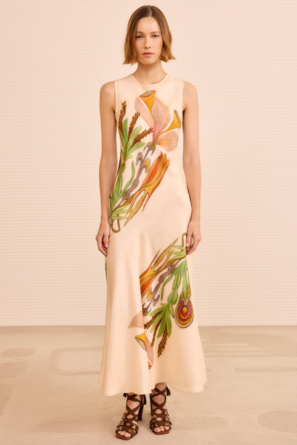 Gaea SL Midi Dress - Inner Nature