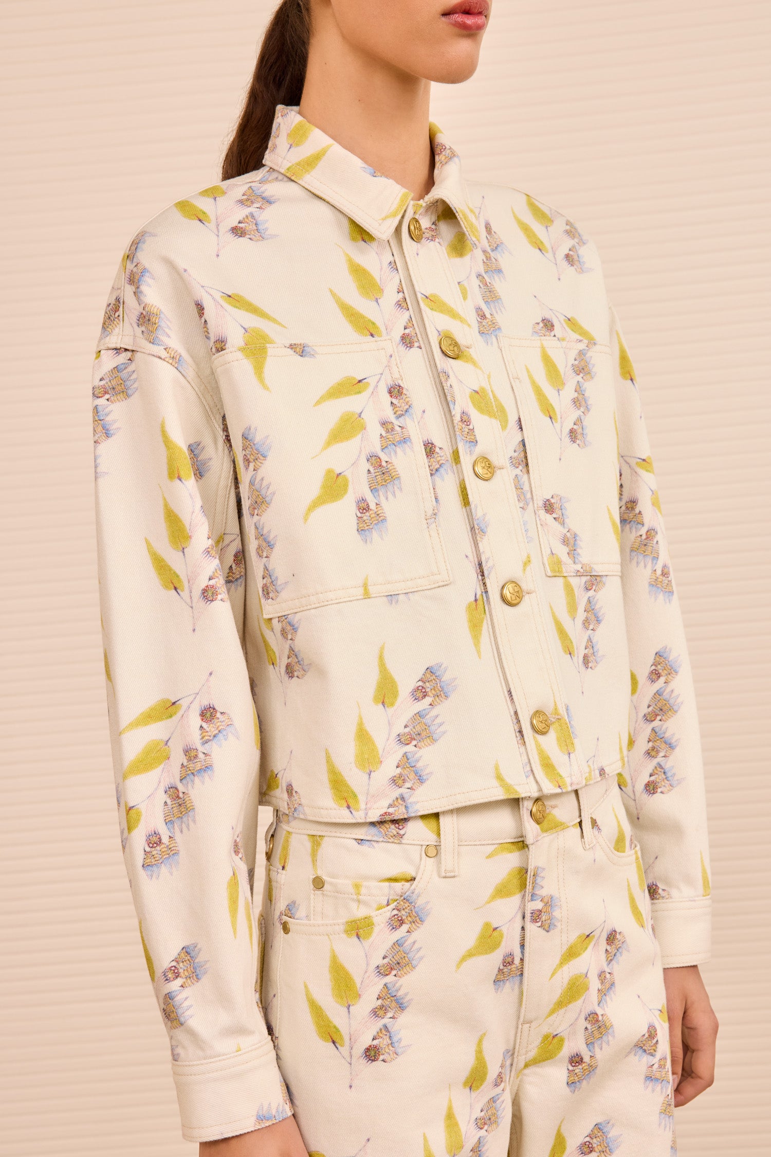 Ulla Johnson The Bobbi Cropped Jacket - Infinite Flower