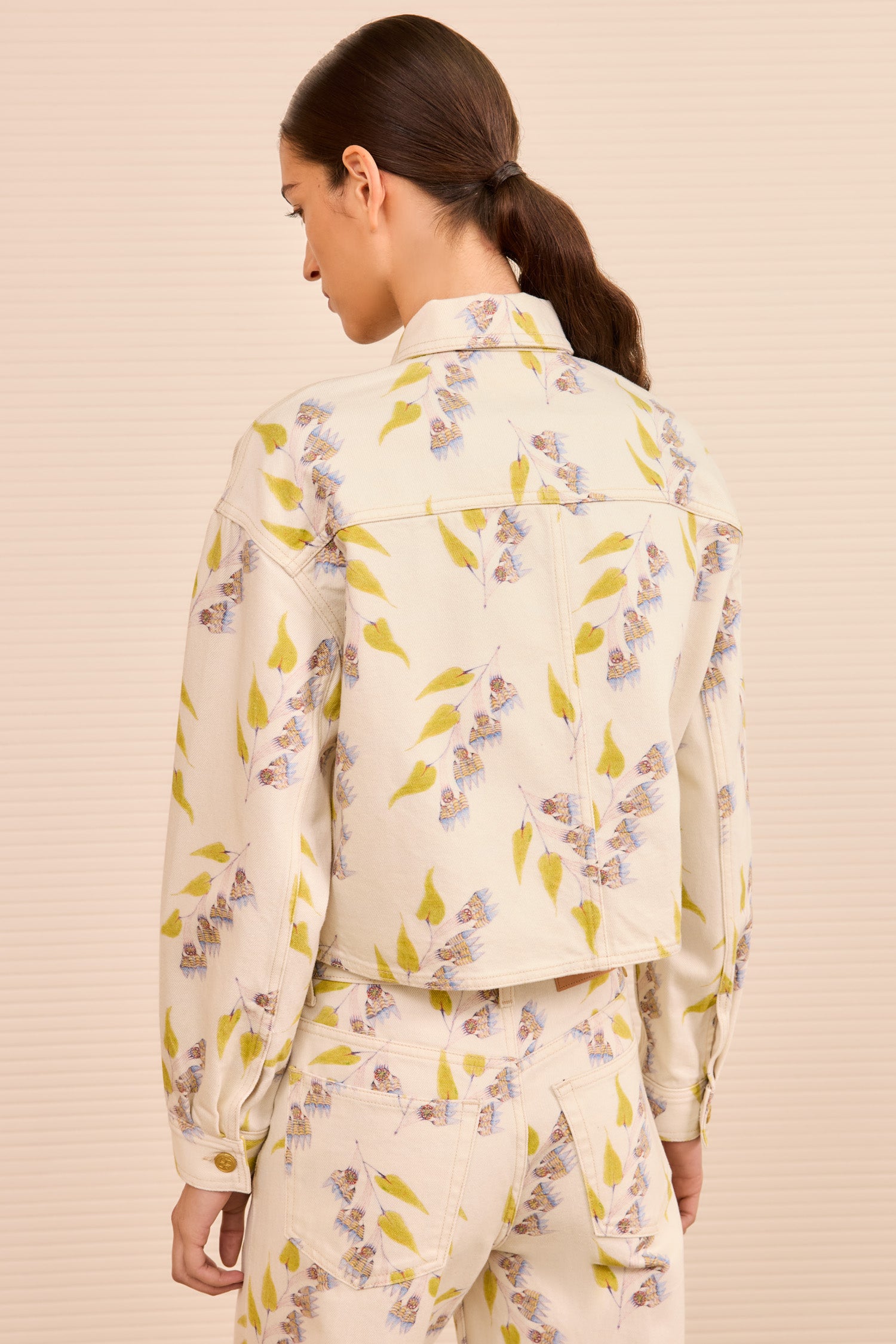 Ulla Johnson The Bobbi Cropped Jacket - Infinite Flower