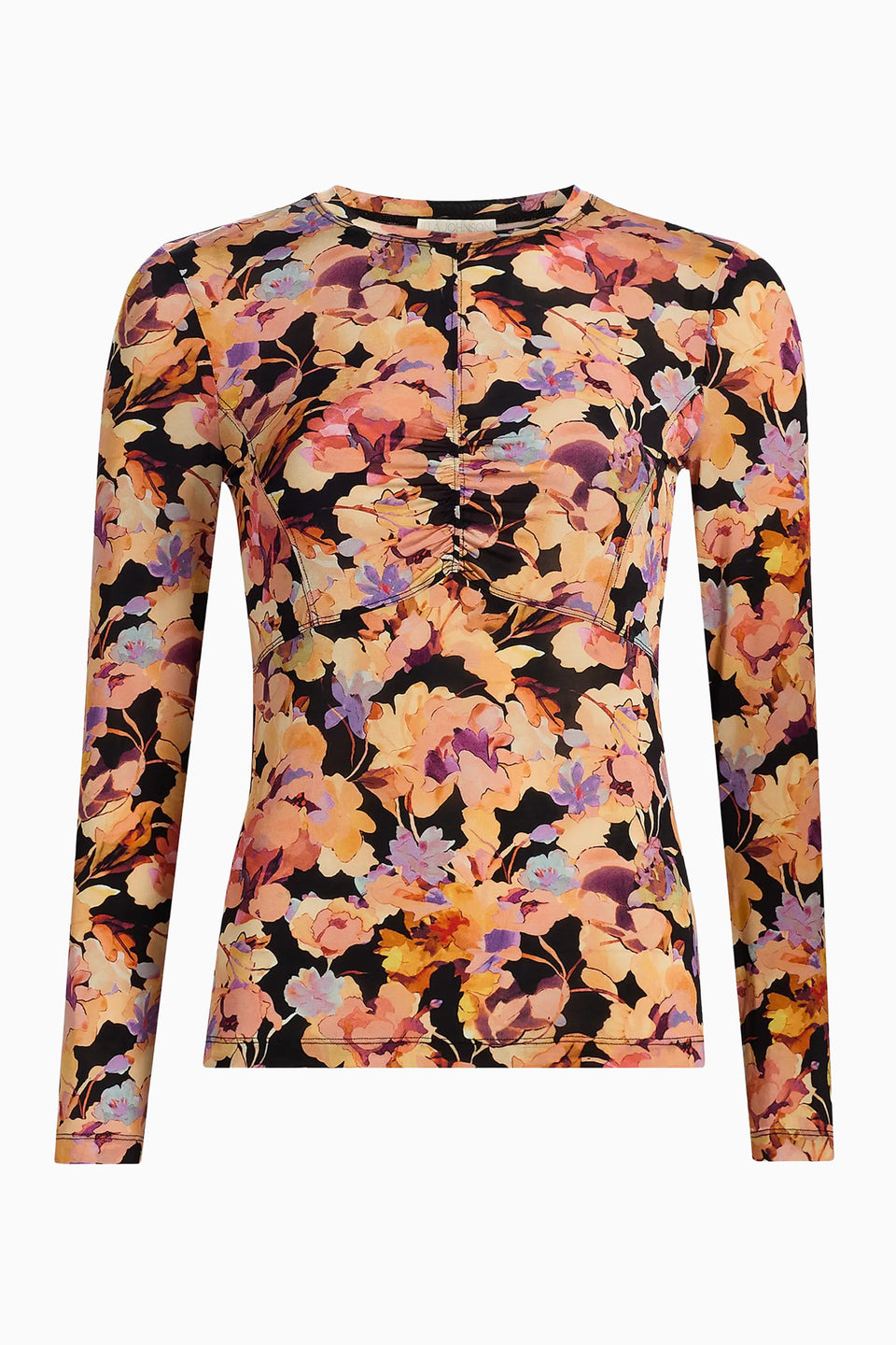 Neri LS Jersey Top - Night Bloom