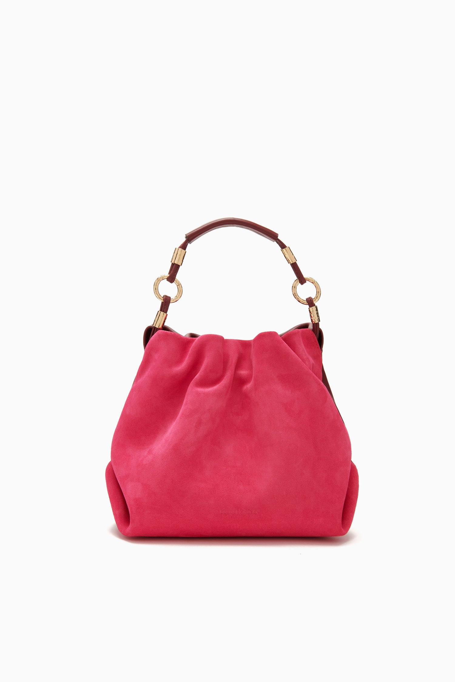 Burkina Leather Bag Togo - Pink Interior