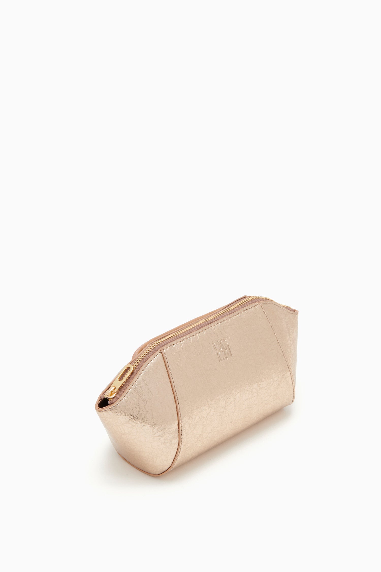 Ulla Johnson Imogen Large Makeup Pouch - Champagne