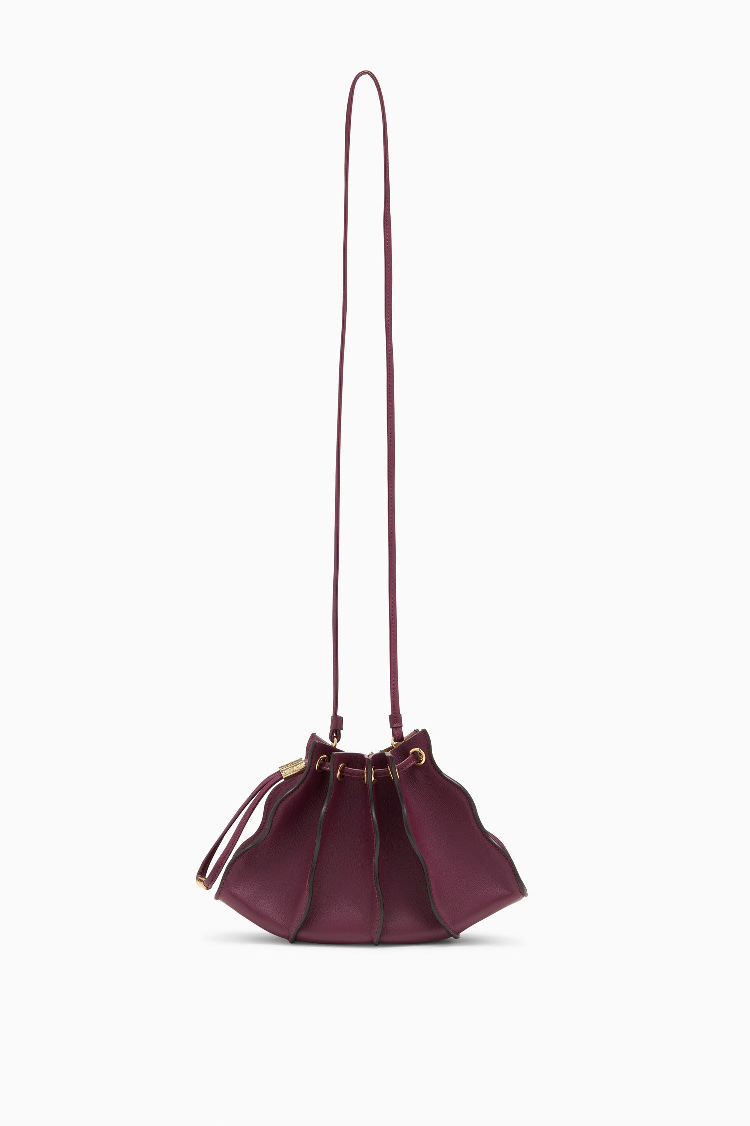 Adria Small Crossbody - Bordeaux