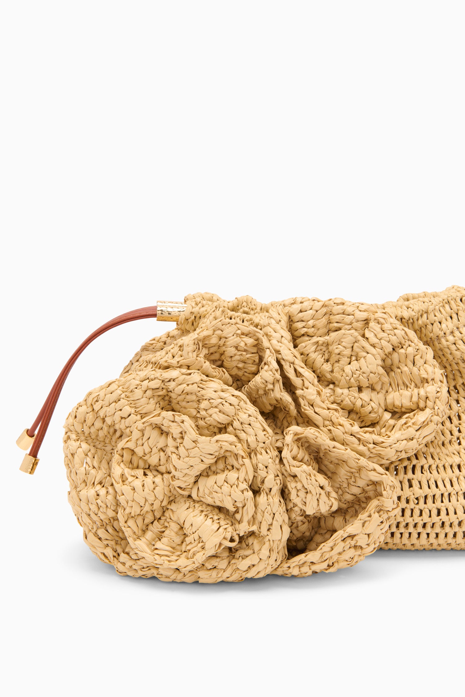 Lali Floral Pouch - Natural