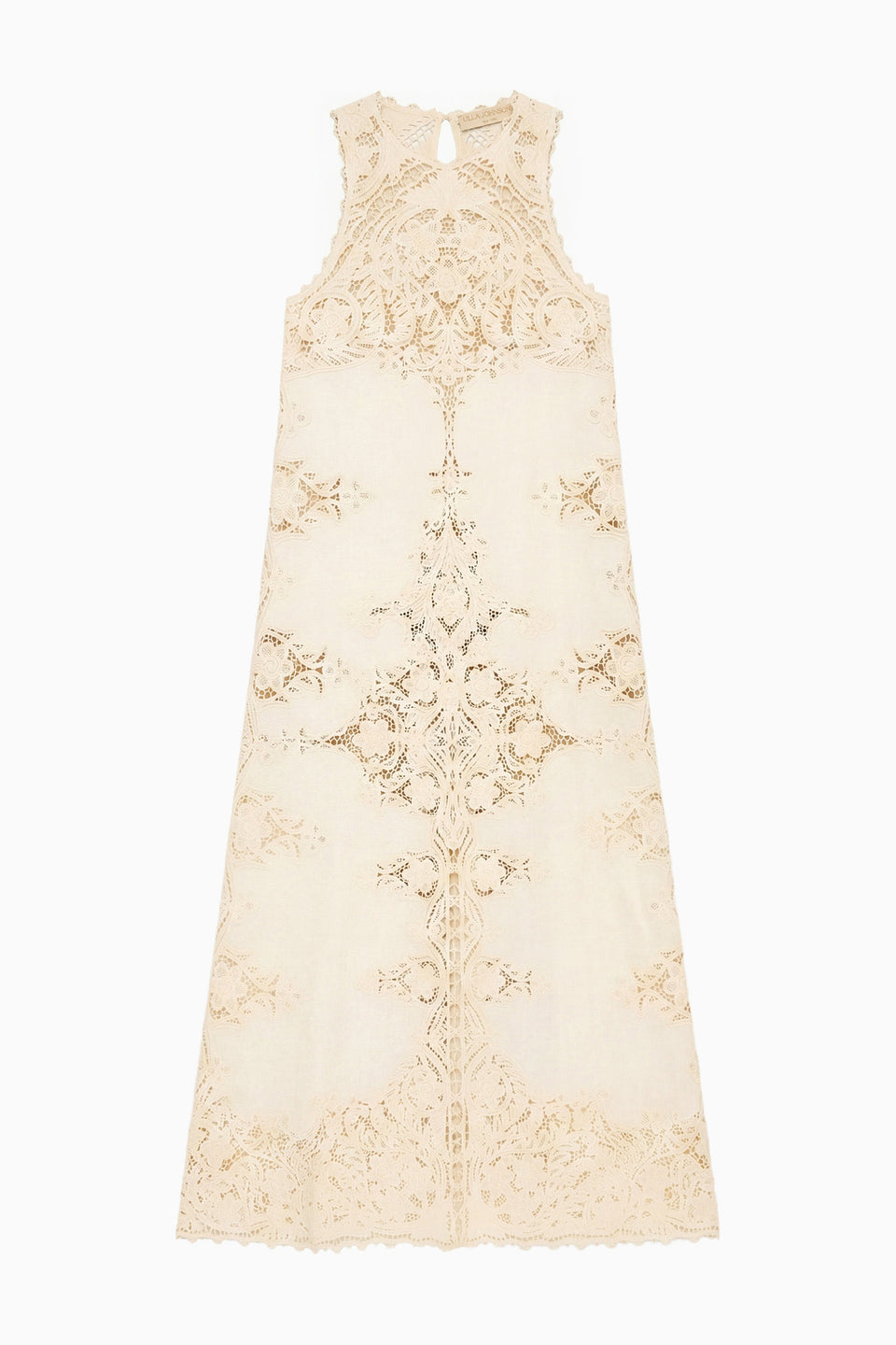 Coralite SL Linen Dress - Ivory