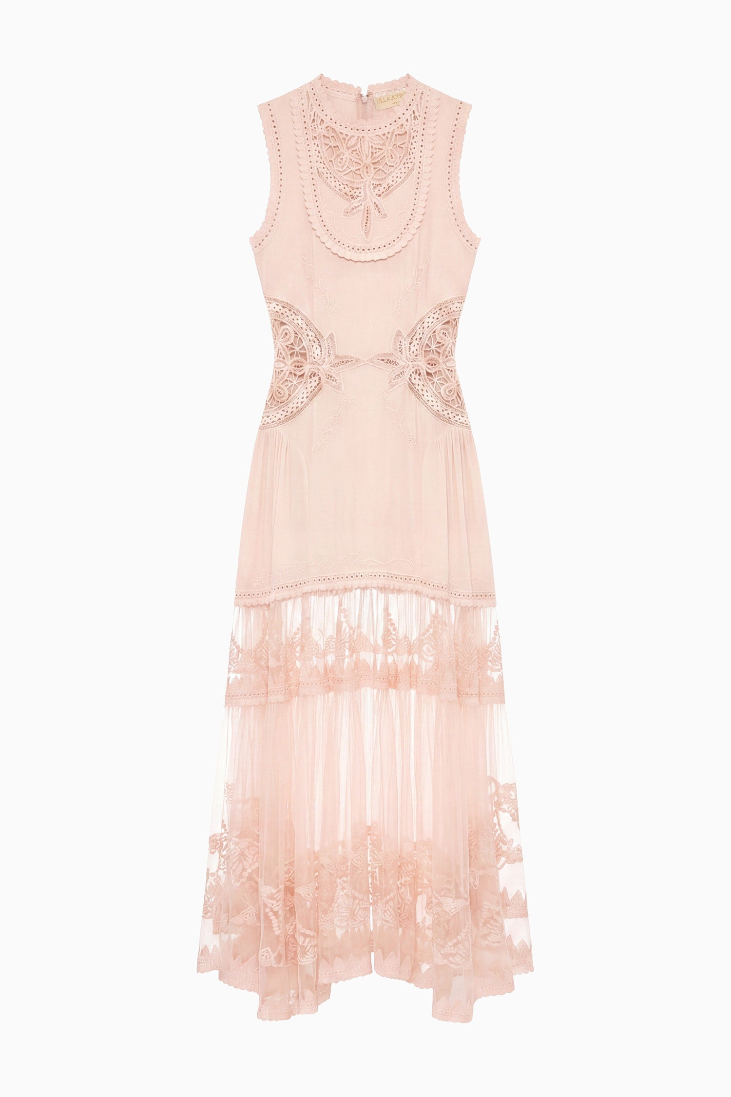 Ulla Johnson Florence Silk Dress - Blush