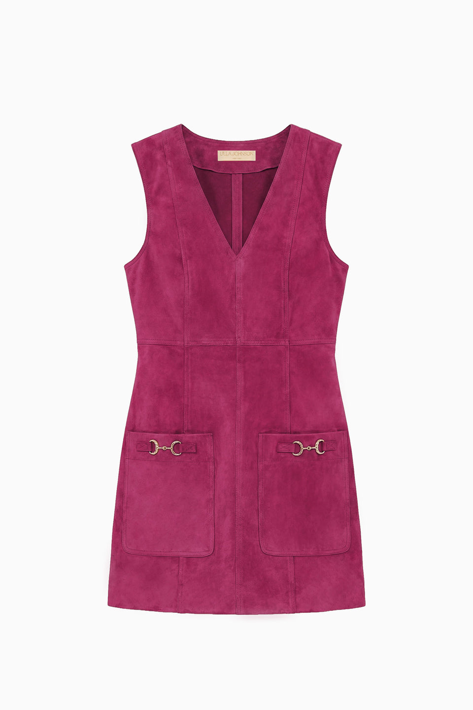 Sloane Suede Mini Dress - Iris