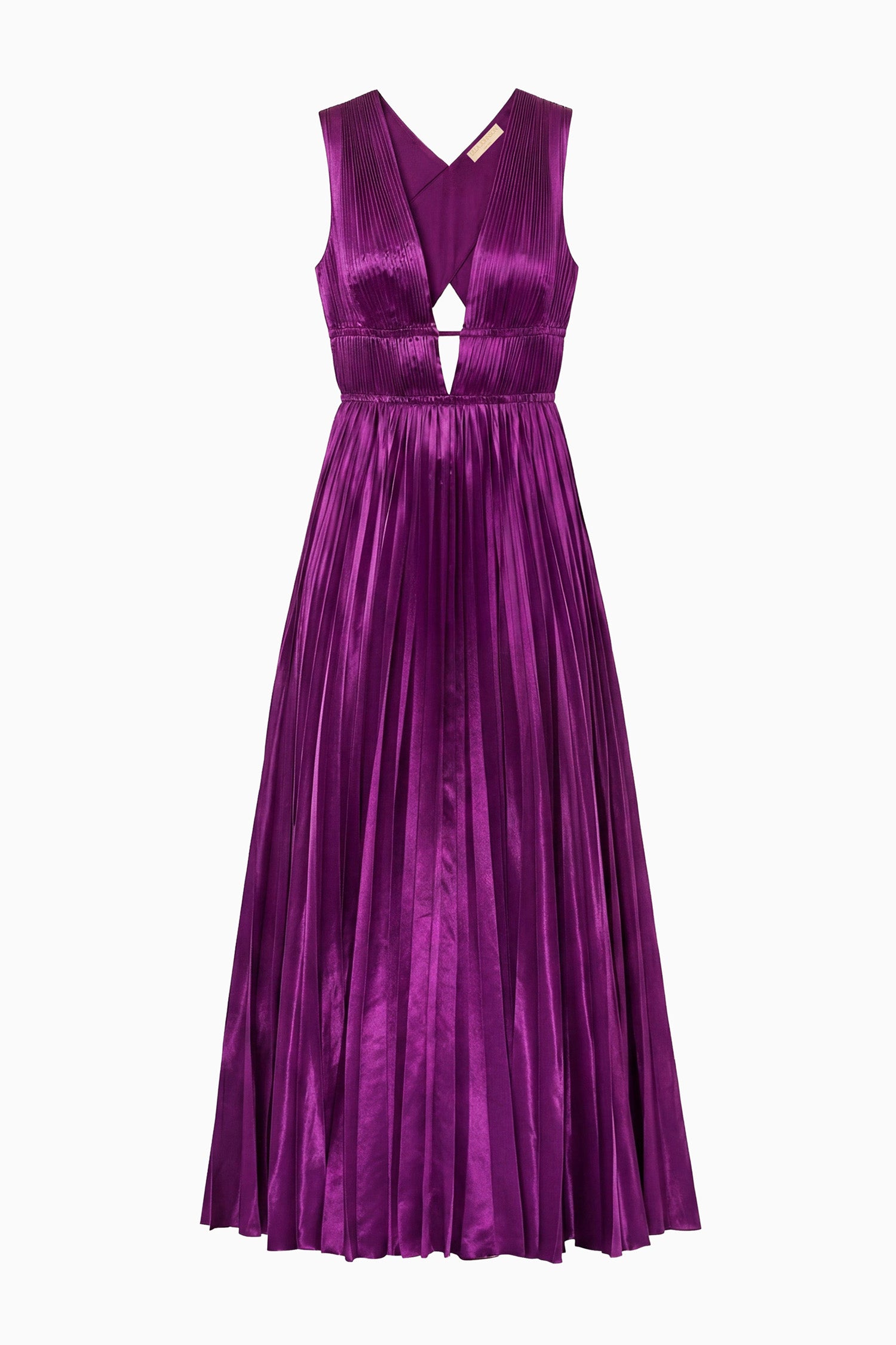 Lena SL Satin Gown - Amaranth