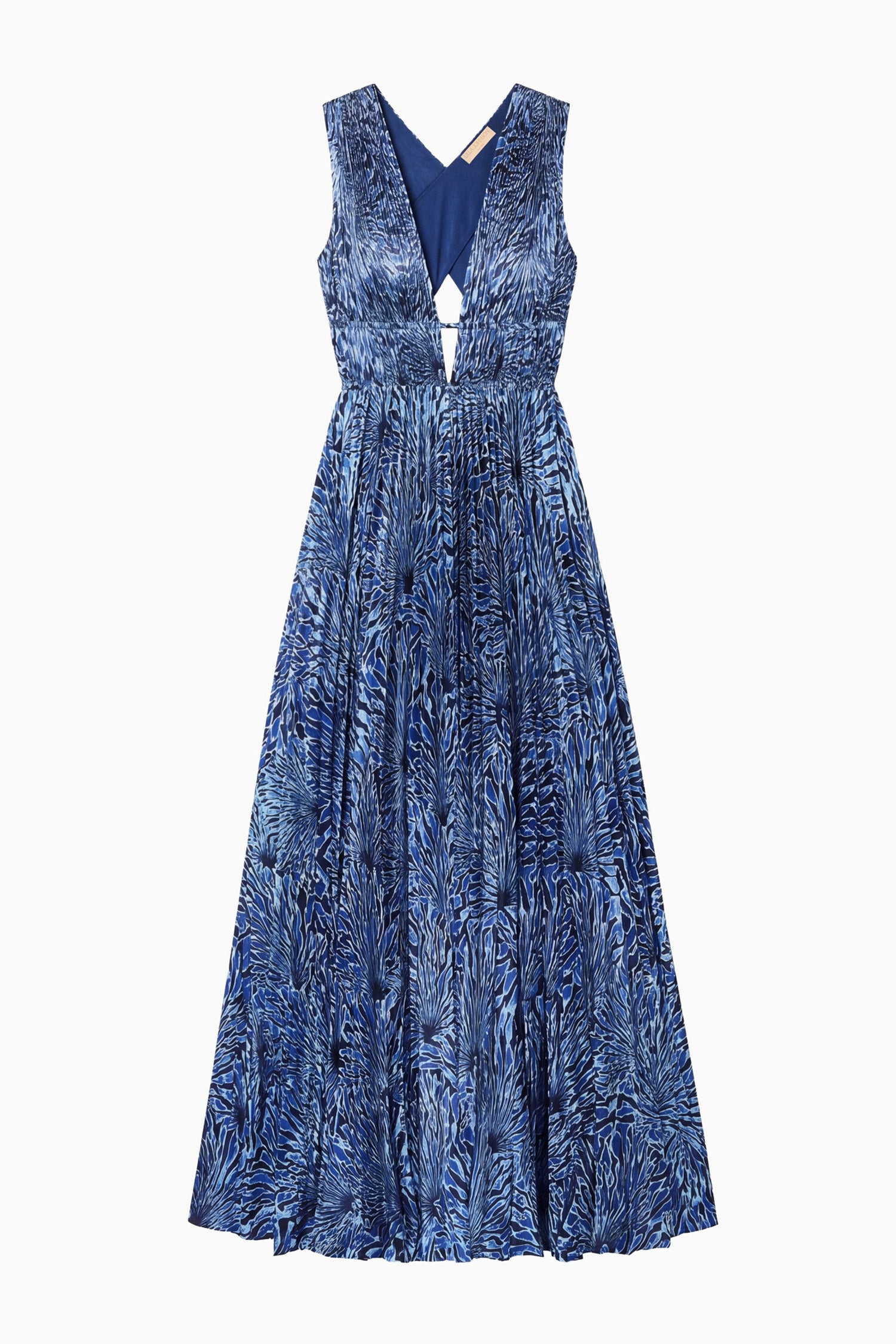 Lena SL Satin Gown - Lapis