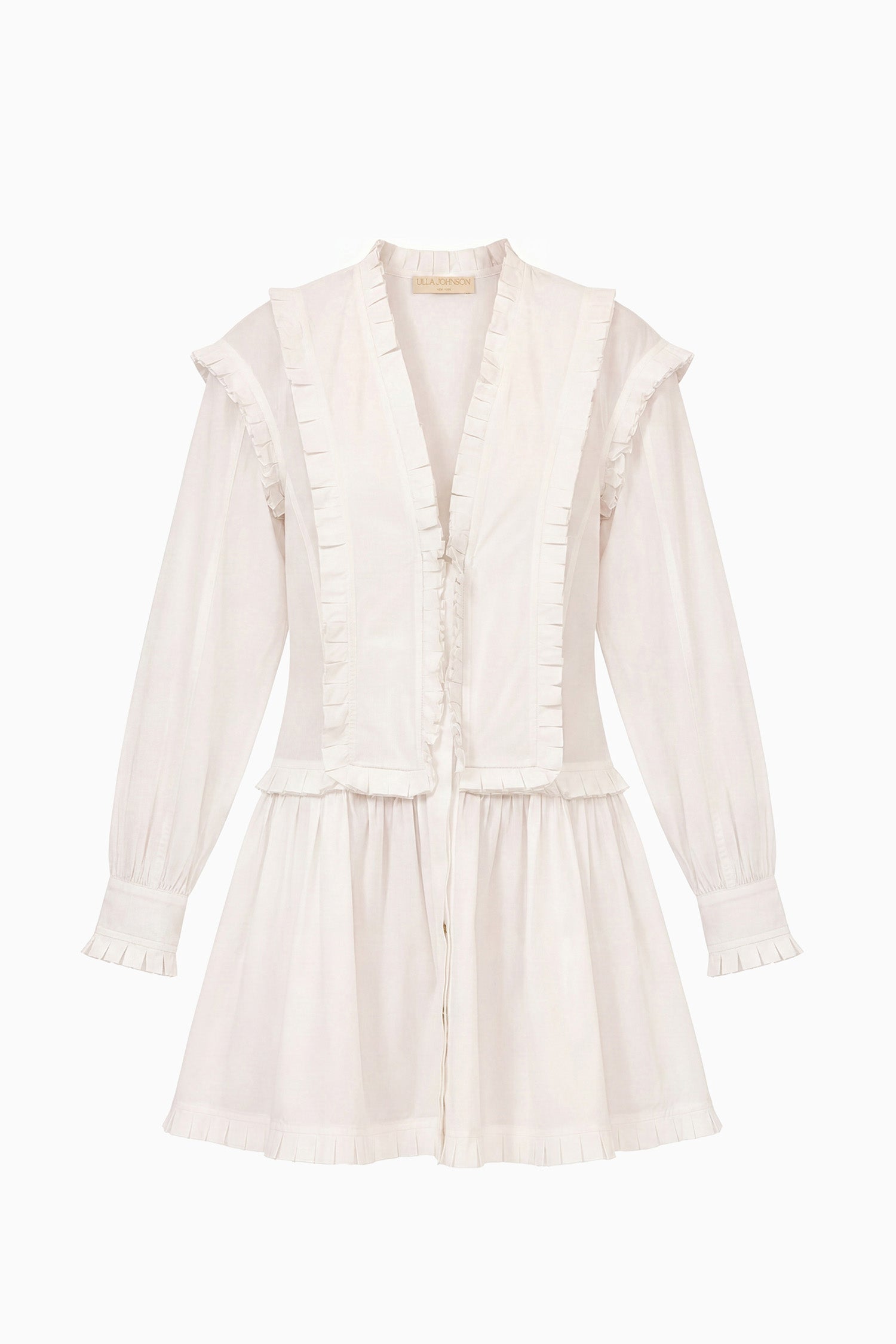 Ulla Johnson Beatrix Cotton Mini Dress - Cowrie