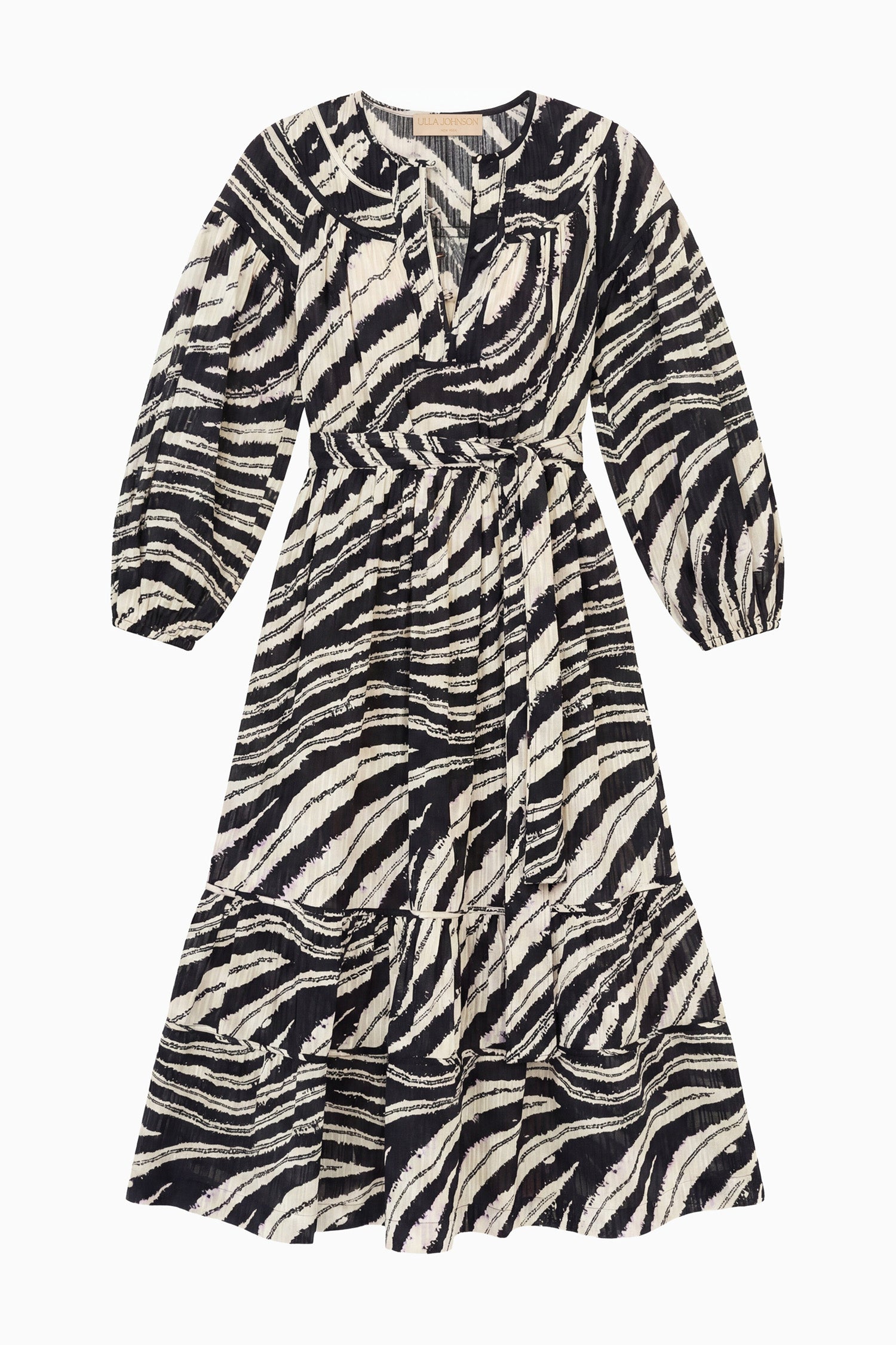 Ulla Johnson Serephina Cotton Dress - Shibori Wave