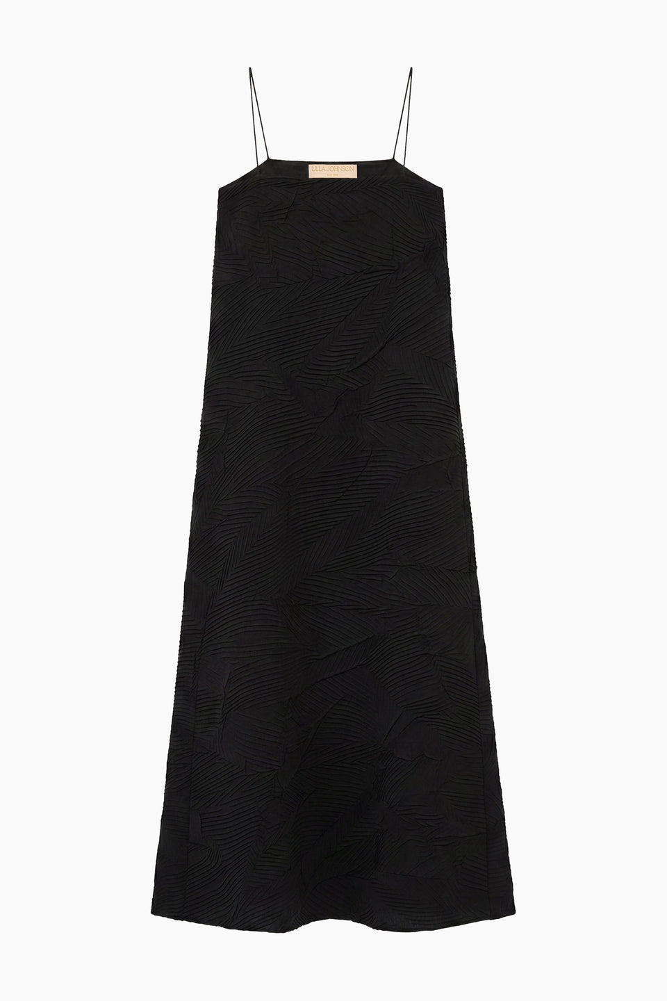 Landscape Satin SL Dress - Noir