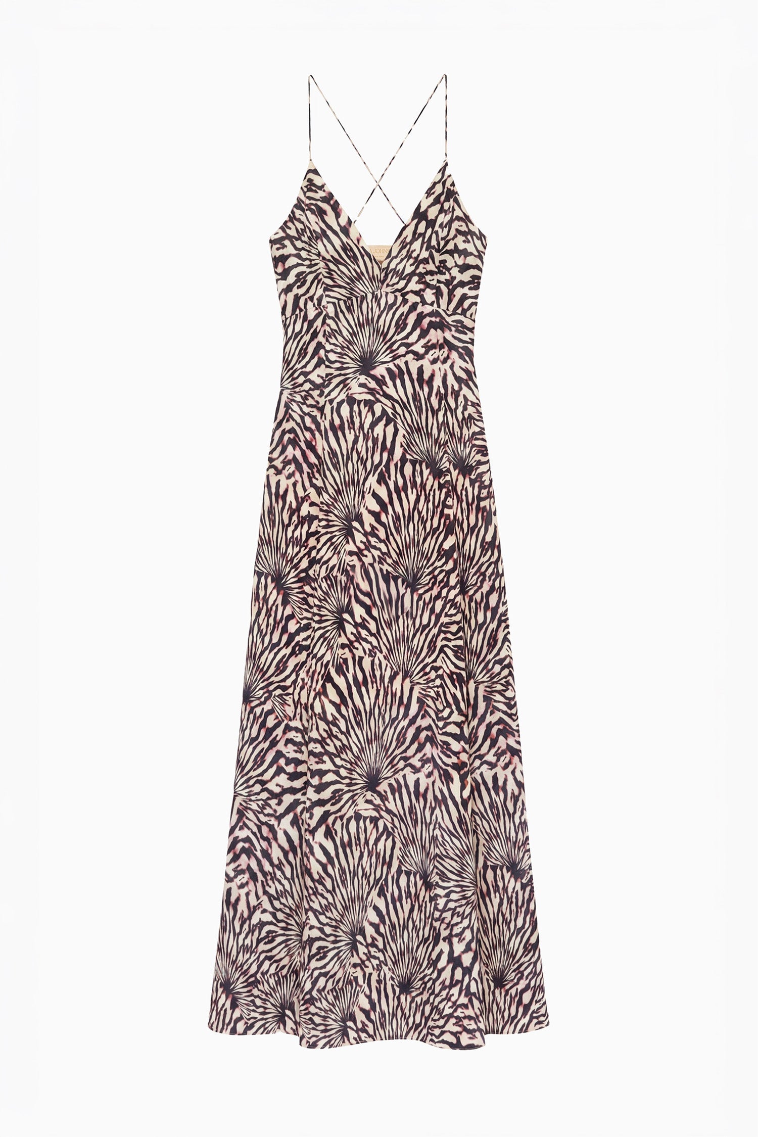 Ulla Johnson Oriana Satin Dress - Rhodonite