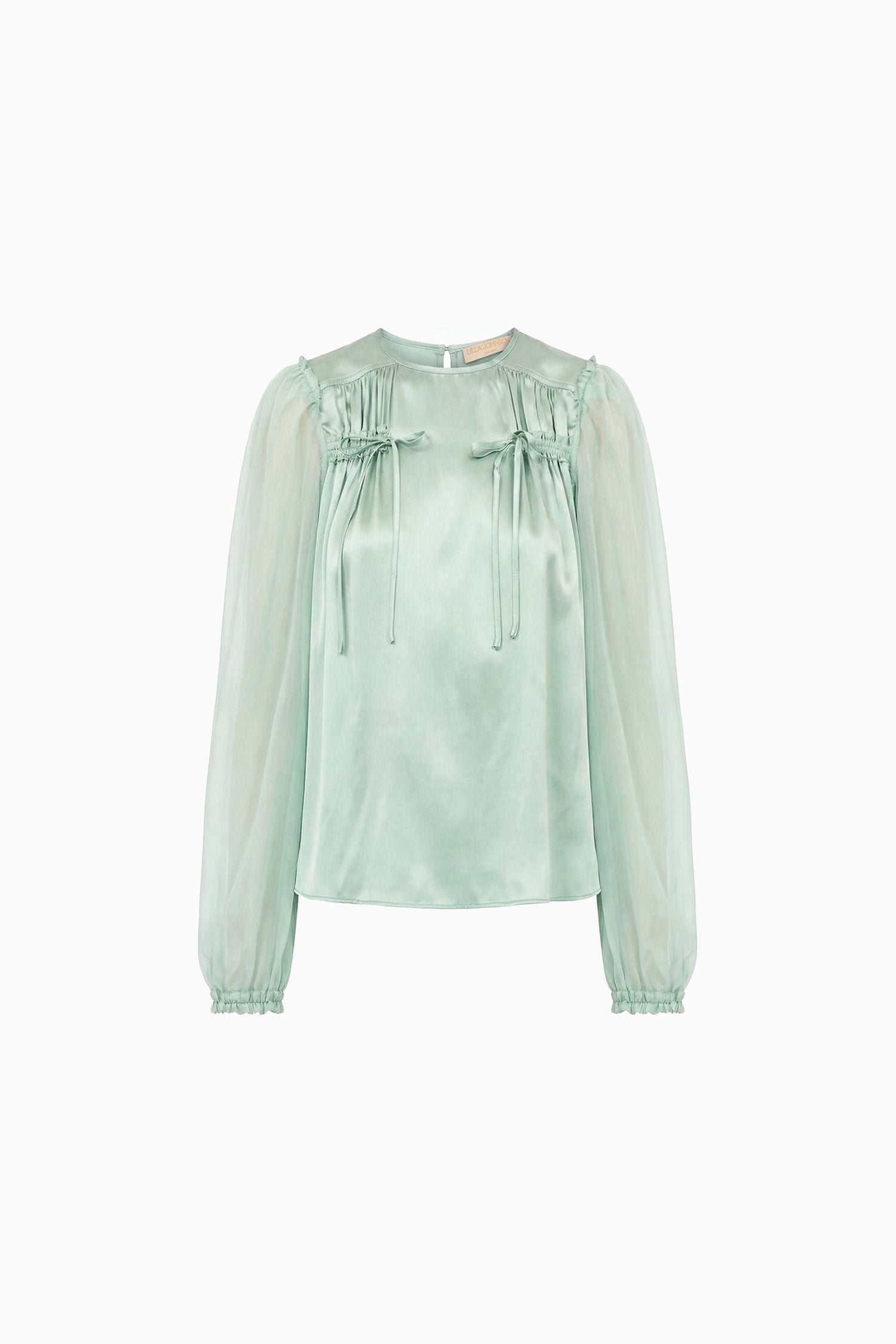 Ulla Johnson Odette Silk Blouse - Celadon