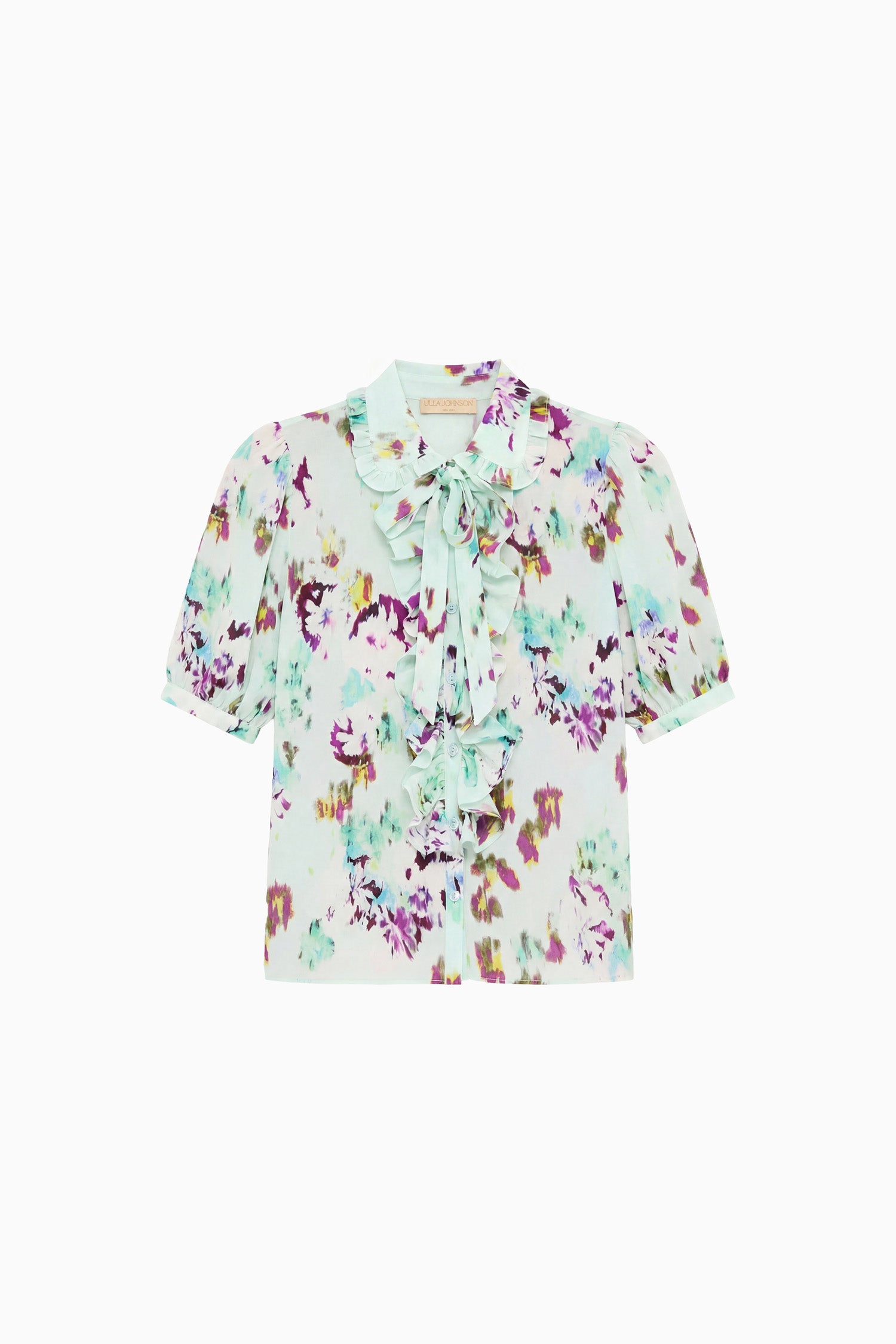 Camellia Silk Top - Oasis