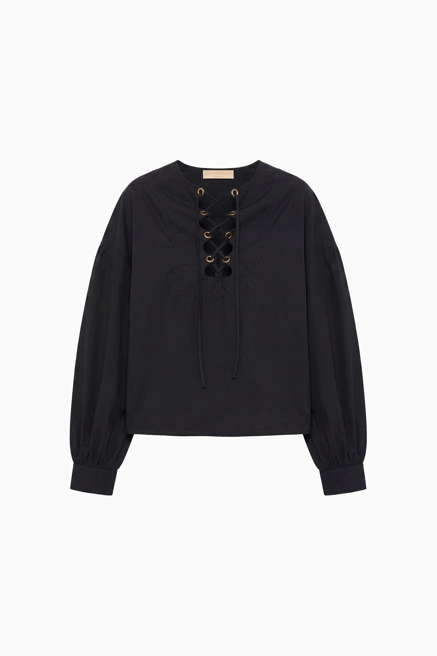 Ulla Johnson Aria Cotton Top - Noir