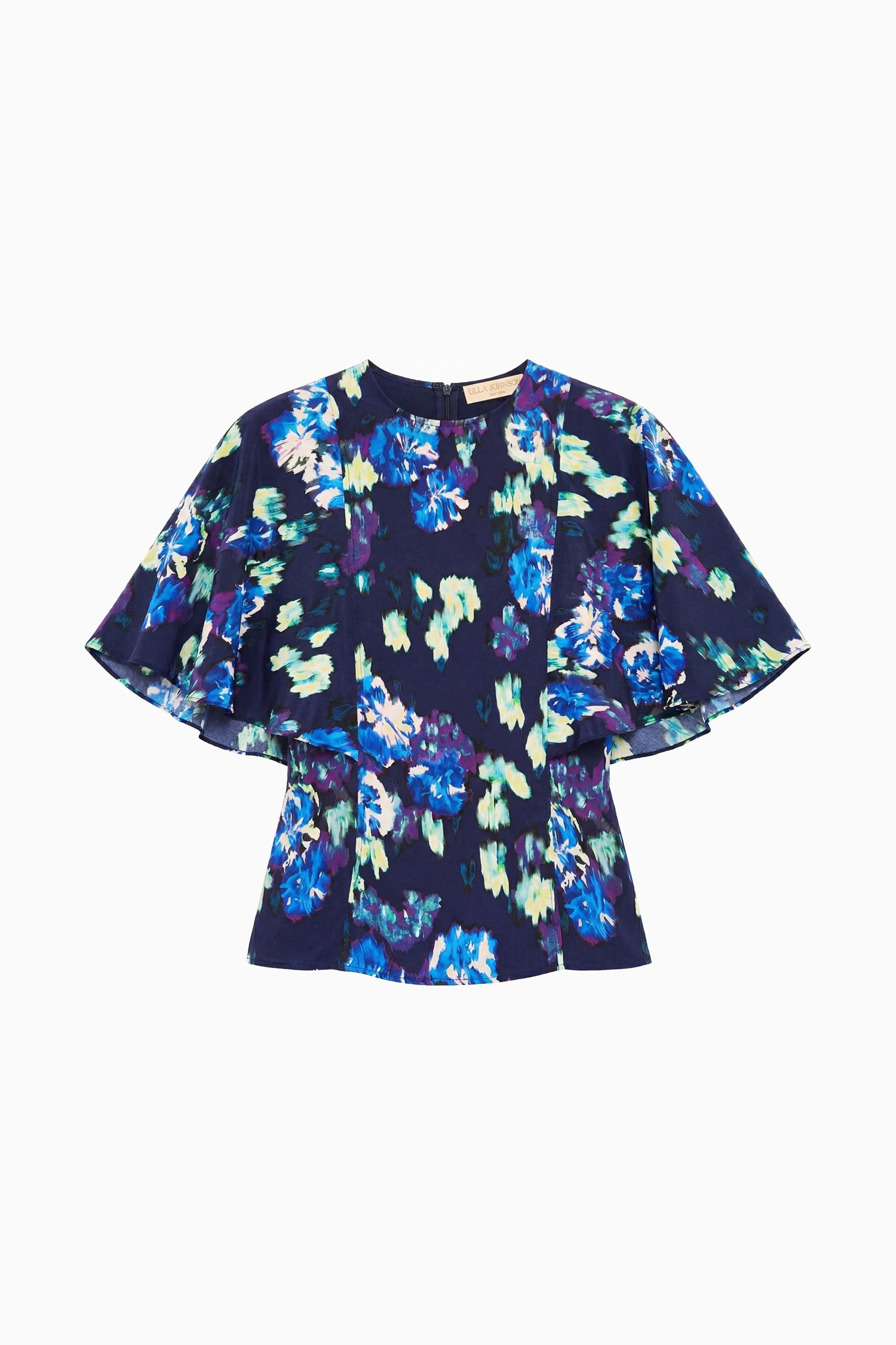 Ulla Johnson Ada Silk Blouse - Evening Bloom