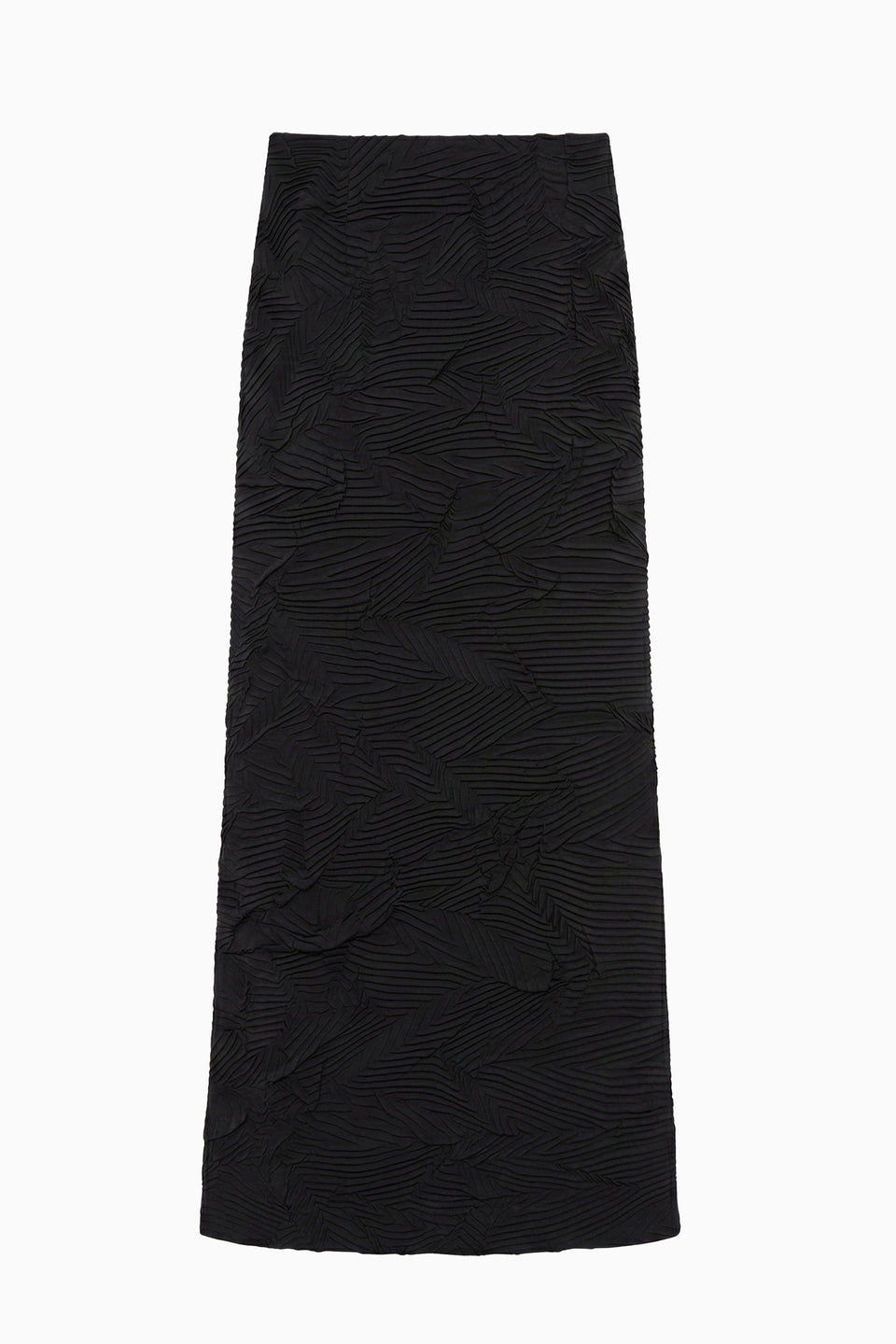 Inez Satin Skirt - Noir