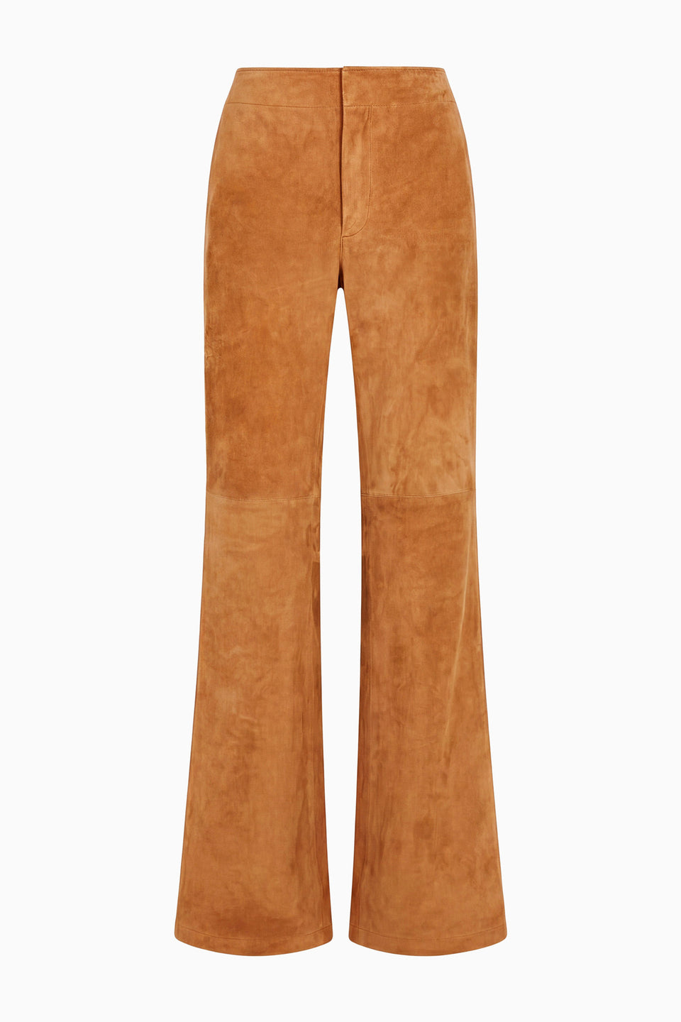 Freja Suede Pant - Cognac