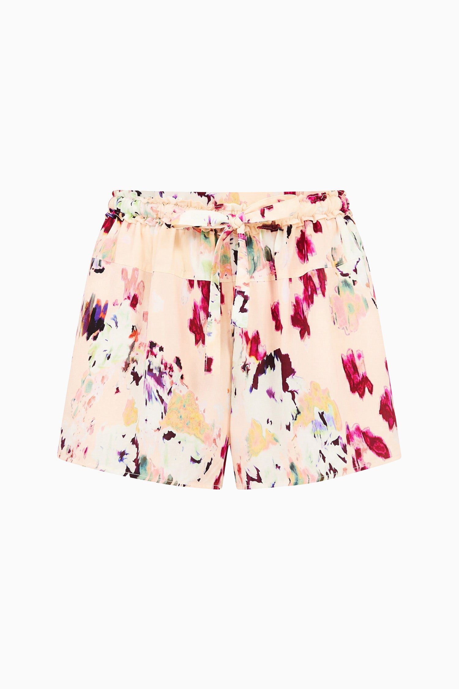 Ulla Johnson Aurielle Silk Shorts - Summer Garden