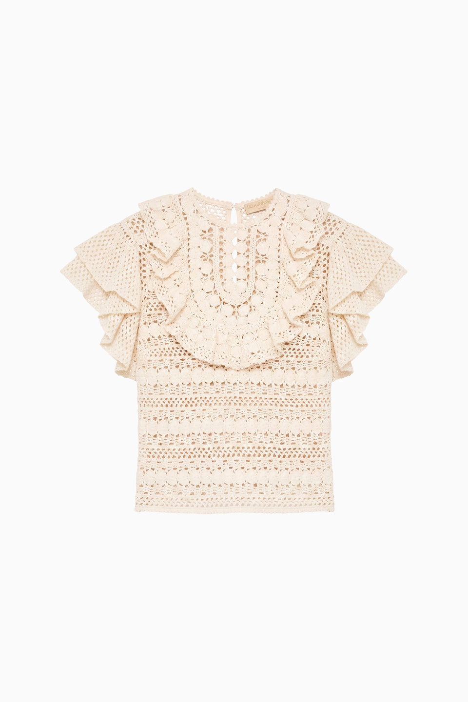 Bea Crochet Top - Cowrie