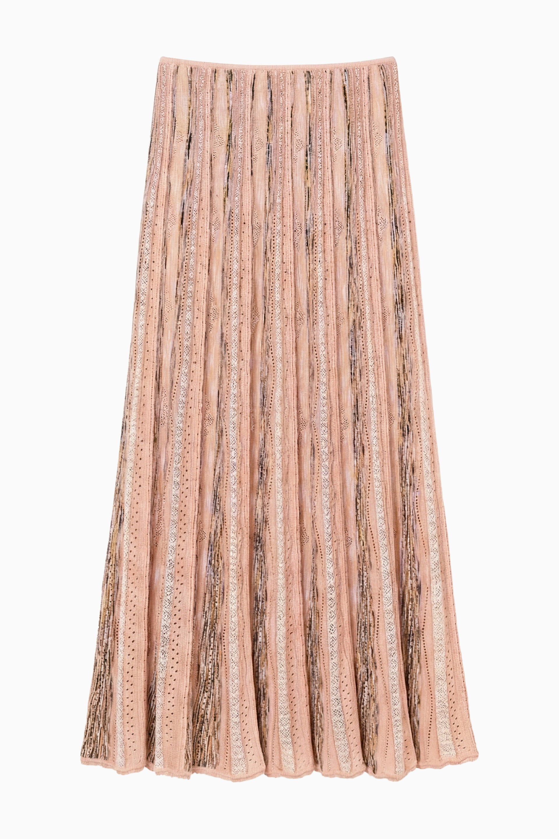 Ulla Johnson Clio Knit Midi Skirt - Hibiscus