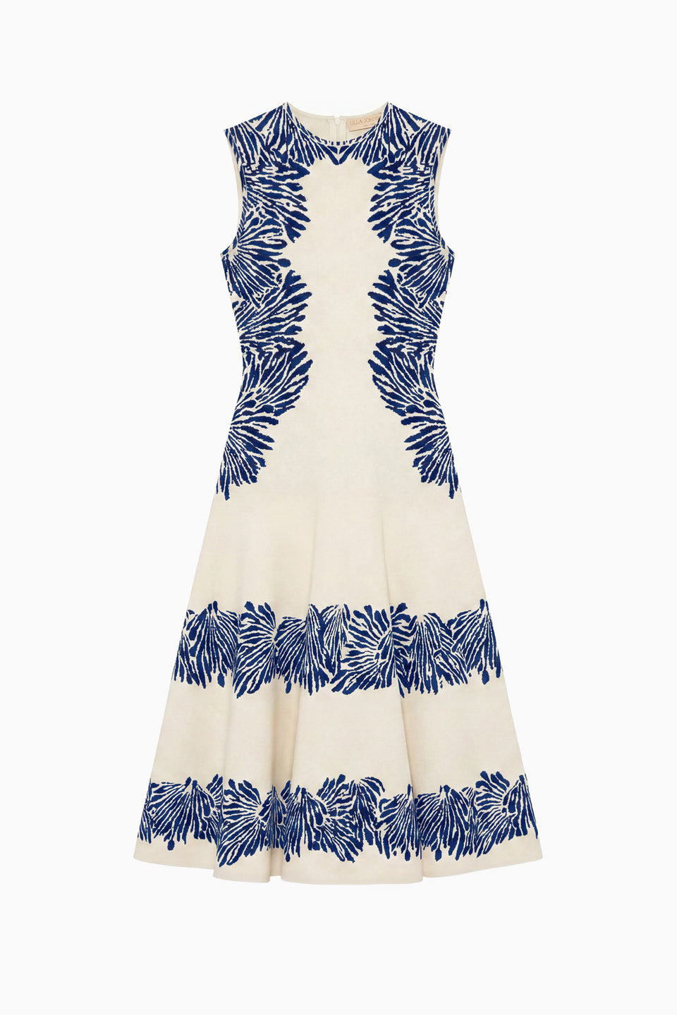 Iona SL Jacquard Knit Dress - Ocean
