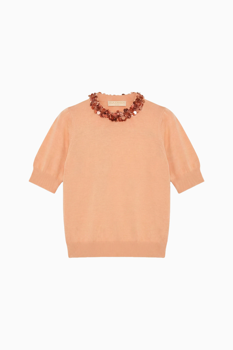 Jude Embellished Top - Coral